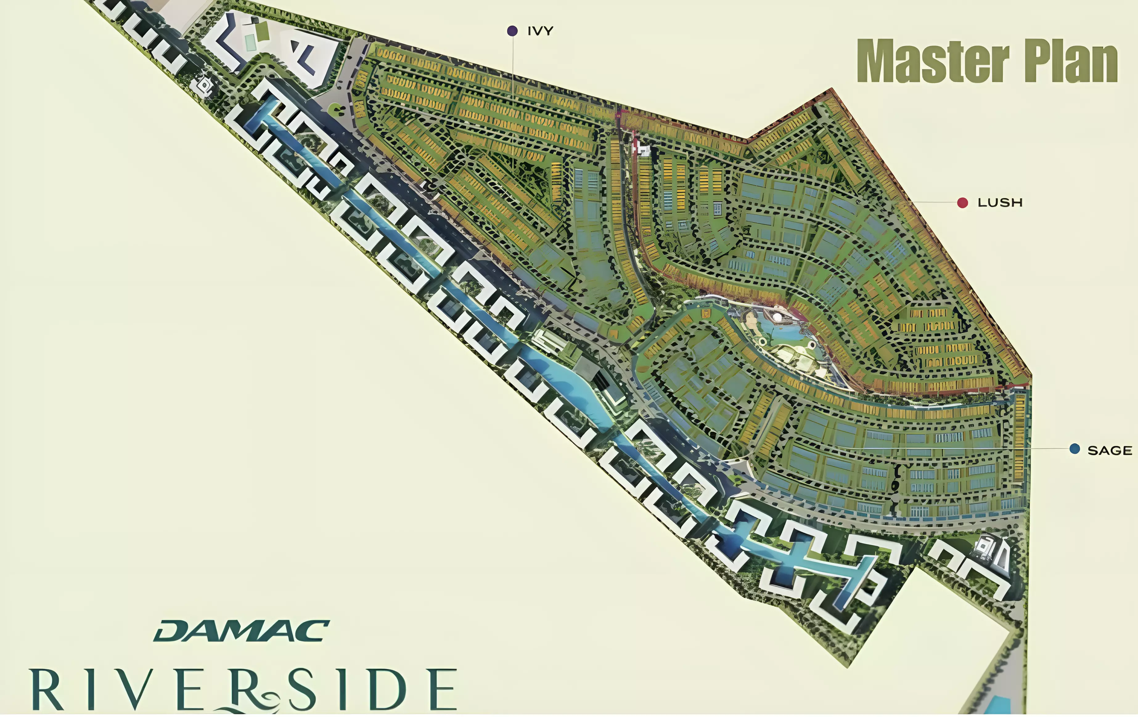IVY at Damac Riverside – master plan