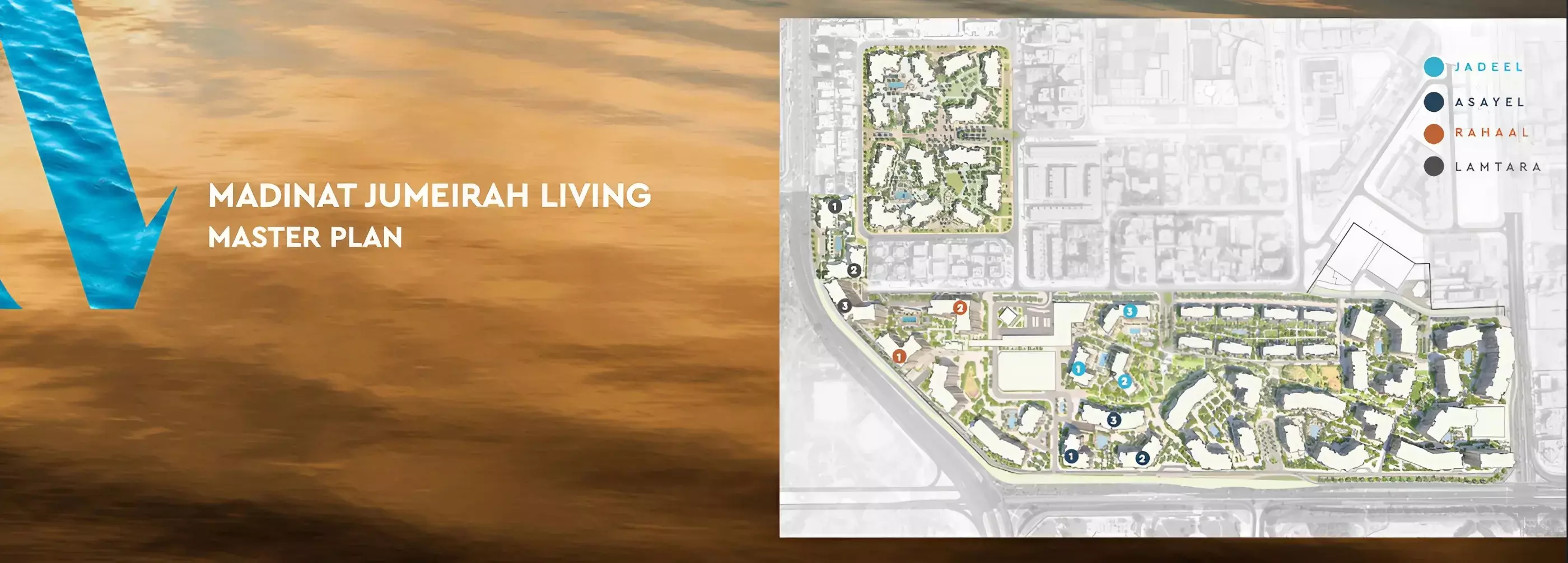 Jadeel at Madinat Jumeirah Living By Meraas Holding – master plan