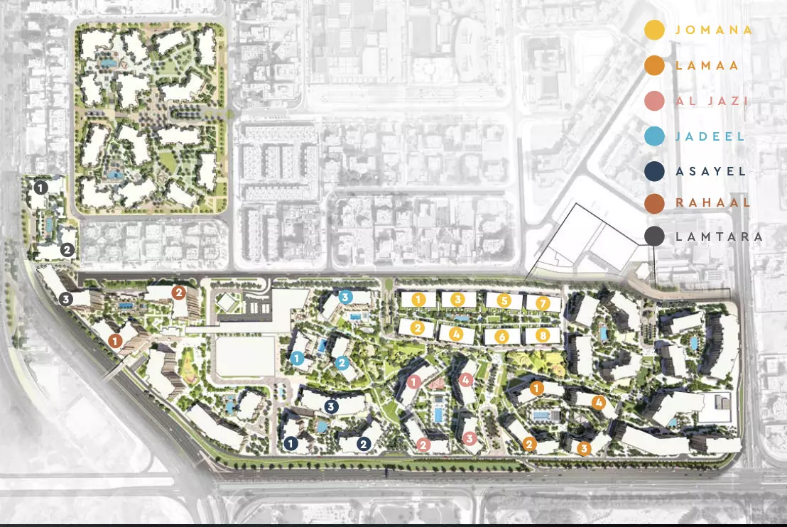Jadeel Phase 3 By Meraas – master plan