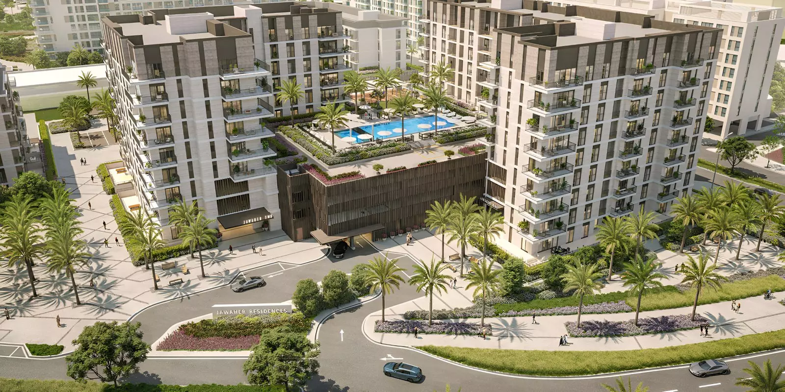 Jawaher Residences – main view