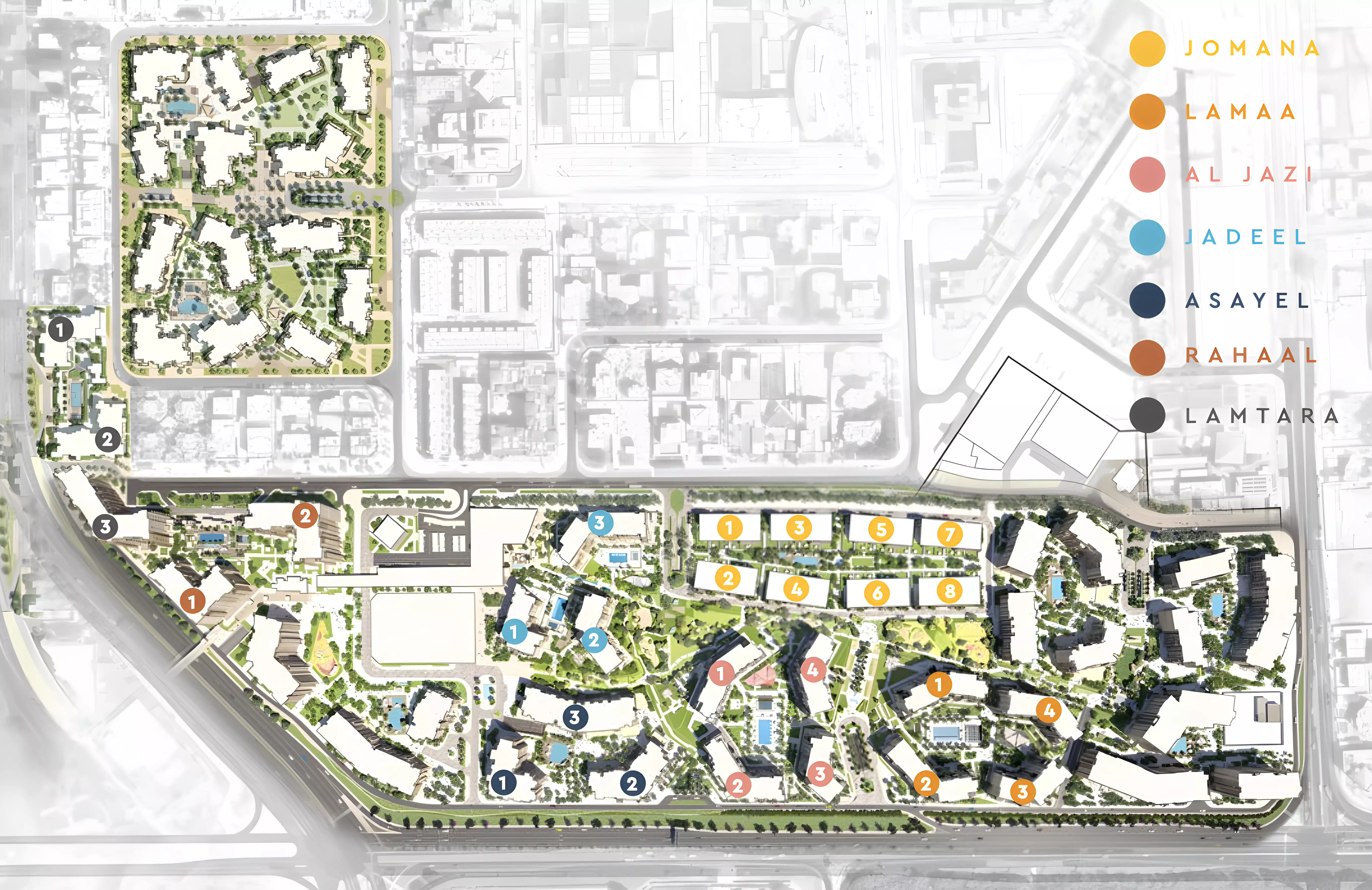 Jomana – master plan