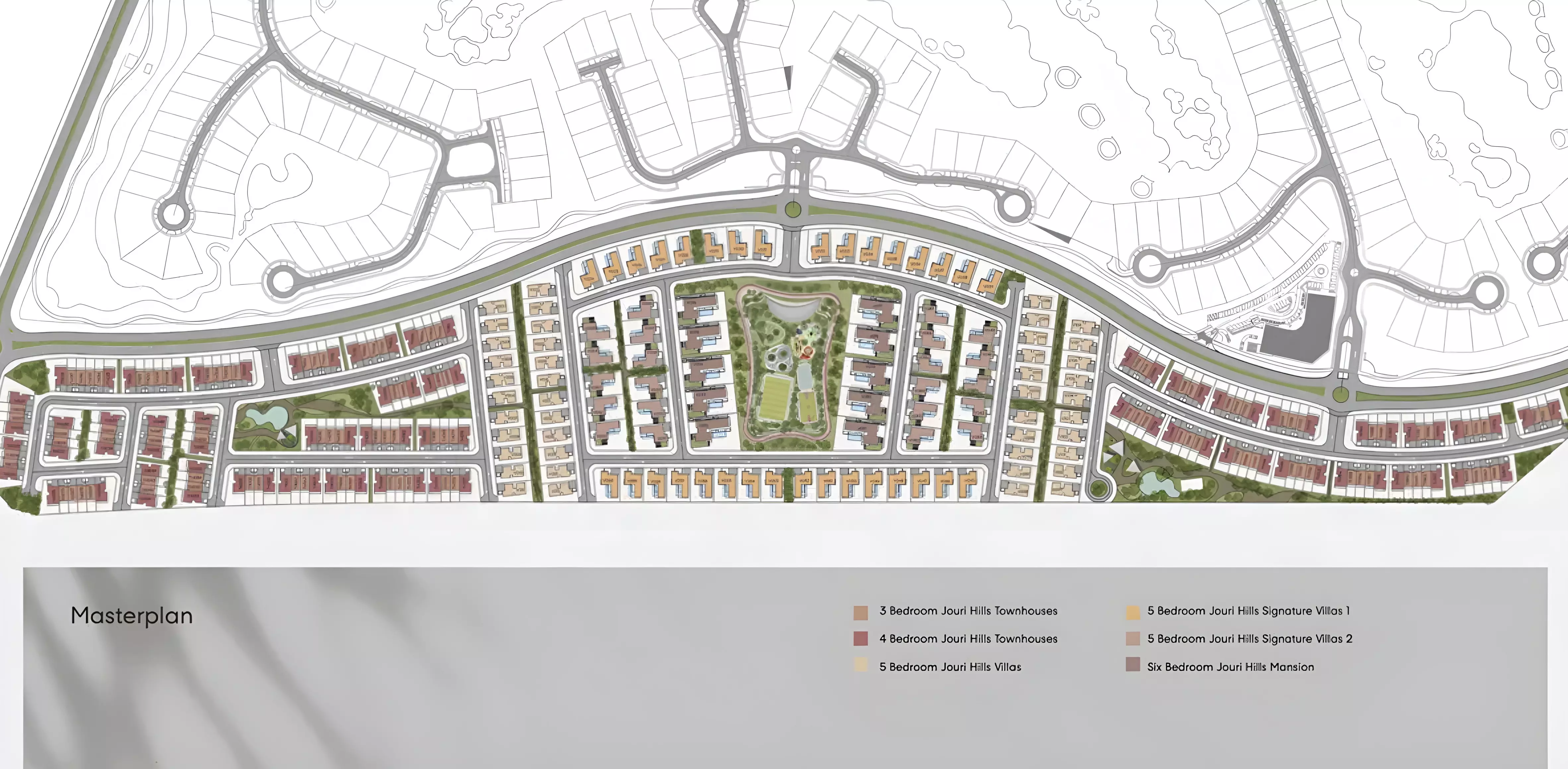 Jouri Hills Phase 3 By Arada – master plan