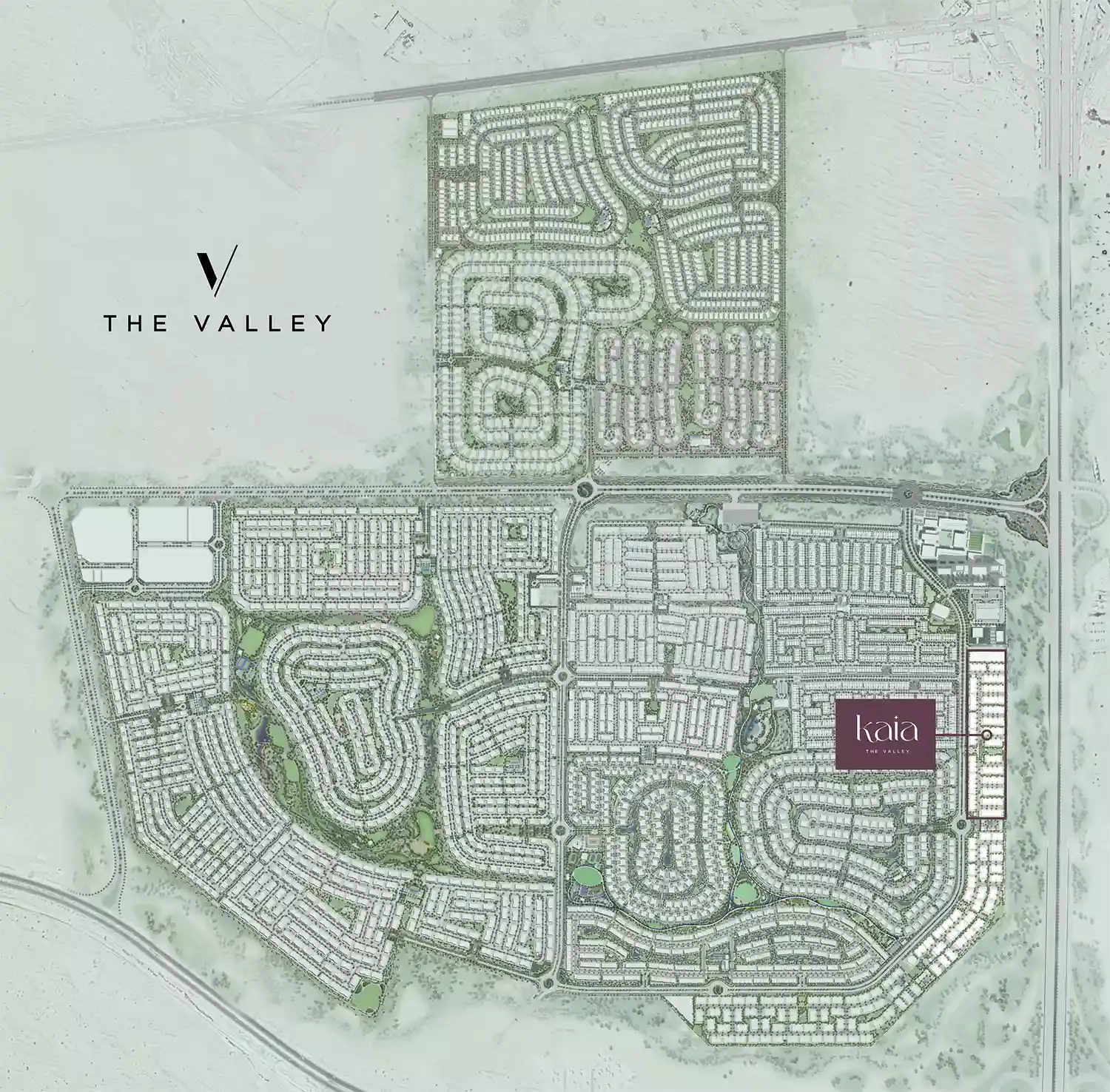 Kaia at The Valley – master plan