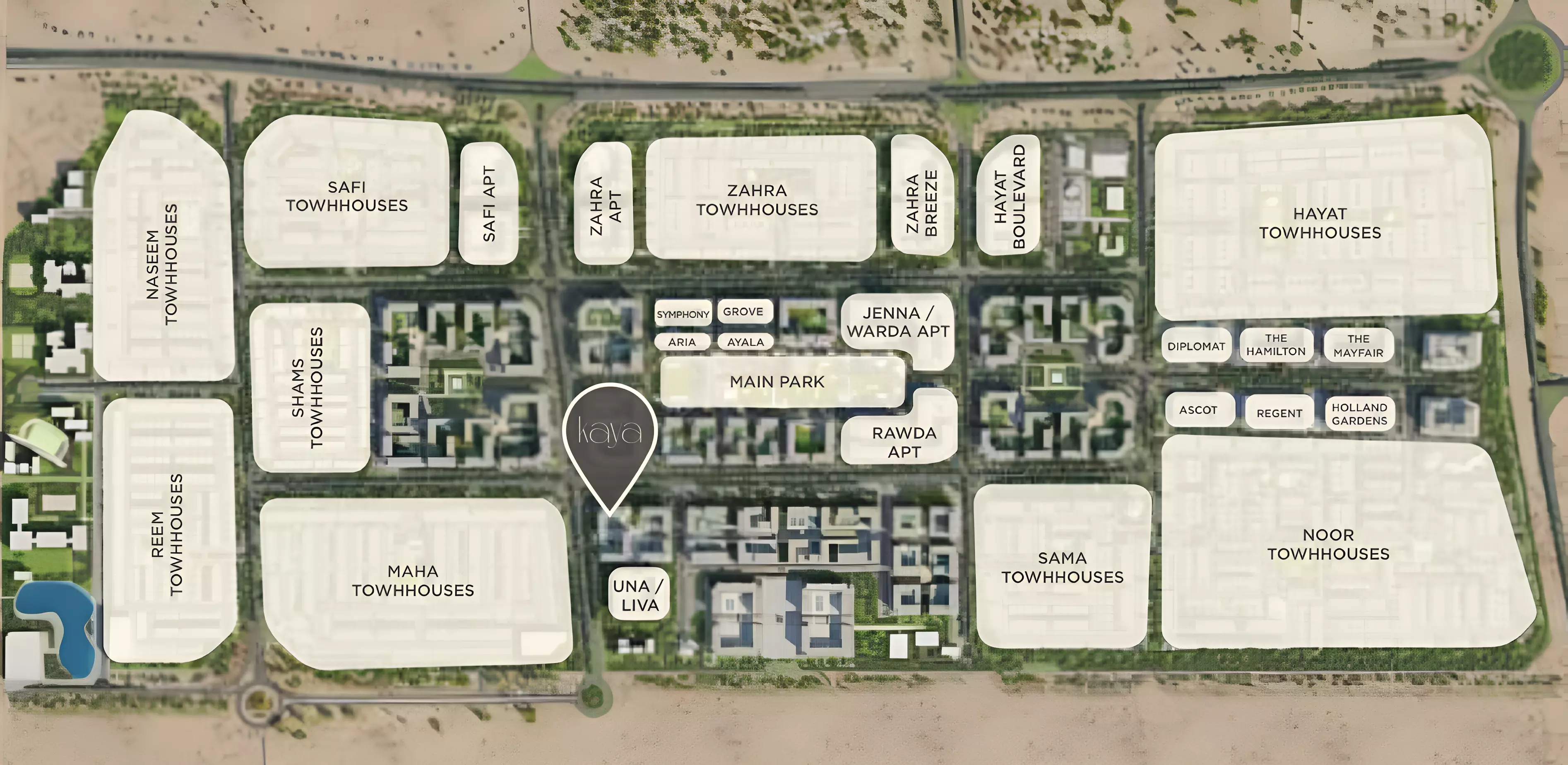 Kaya at Town Square – master plan