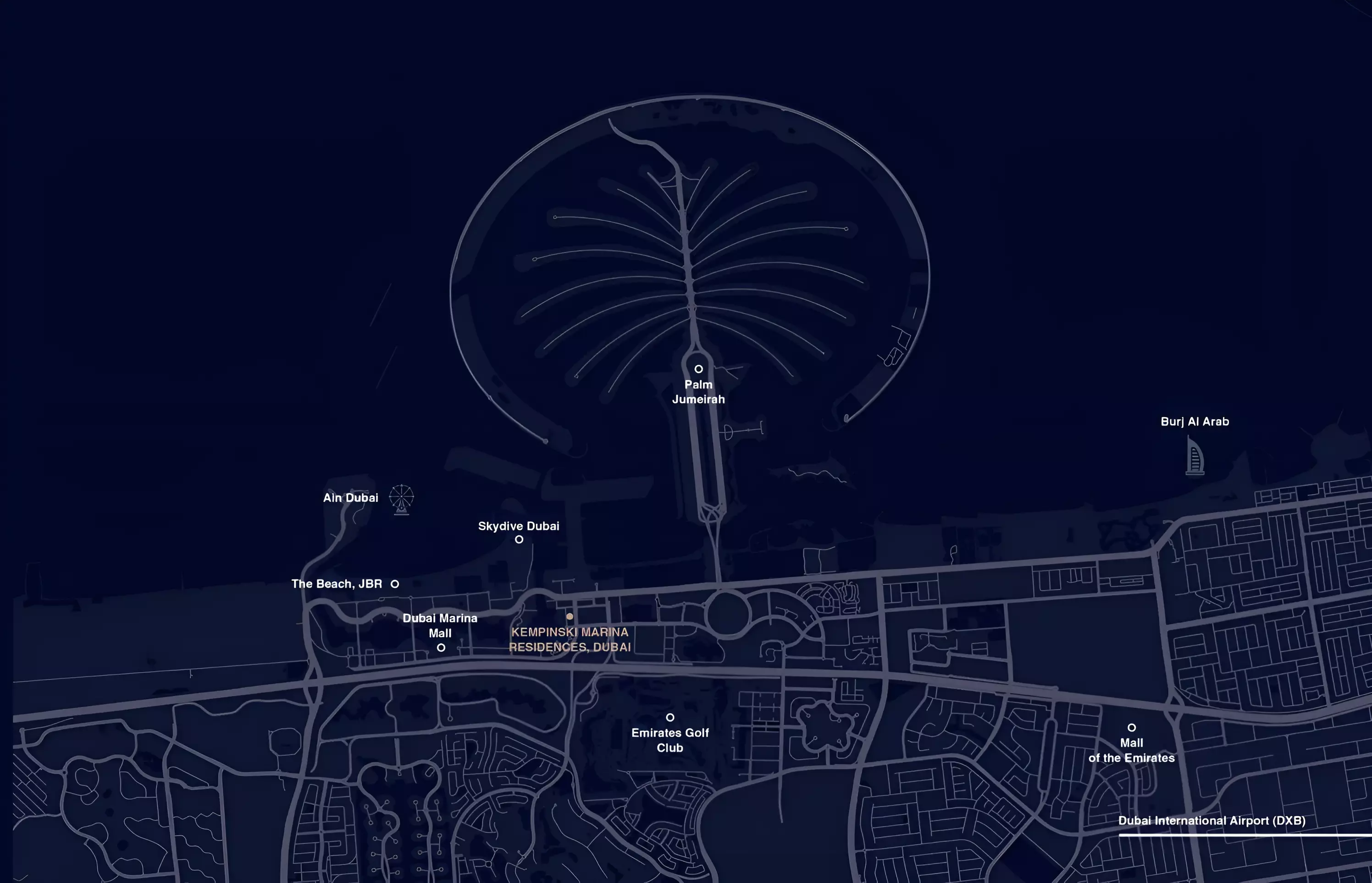 Kempinski Marina Residences – master plan