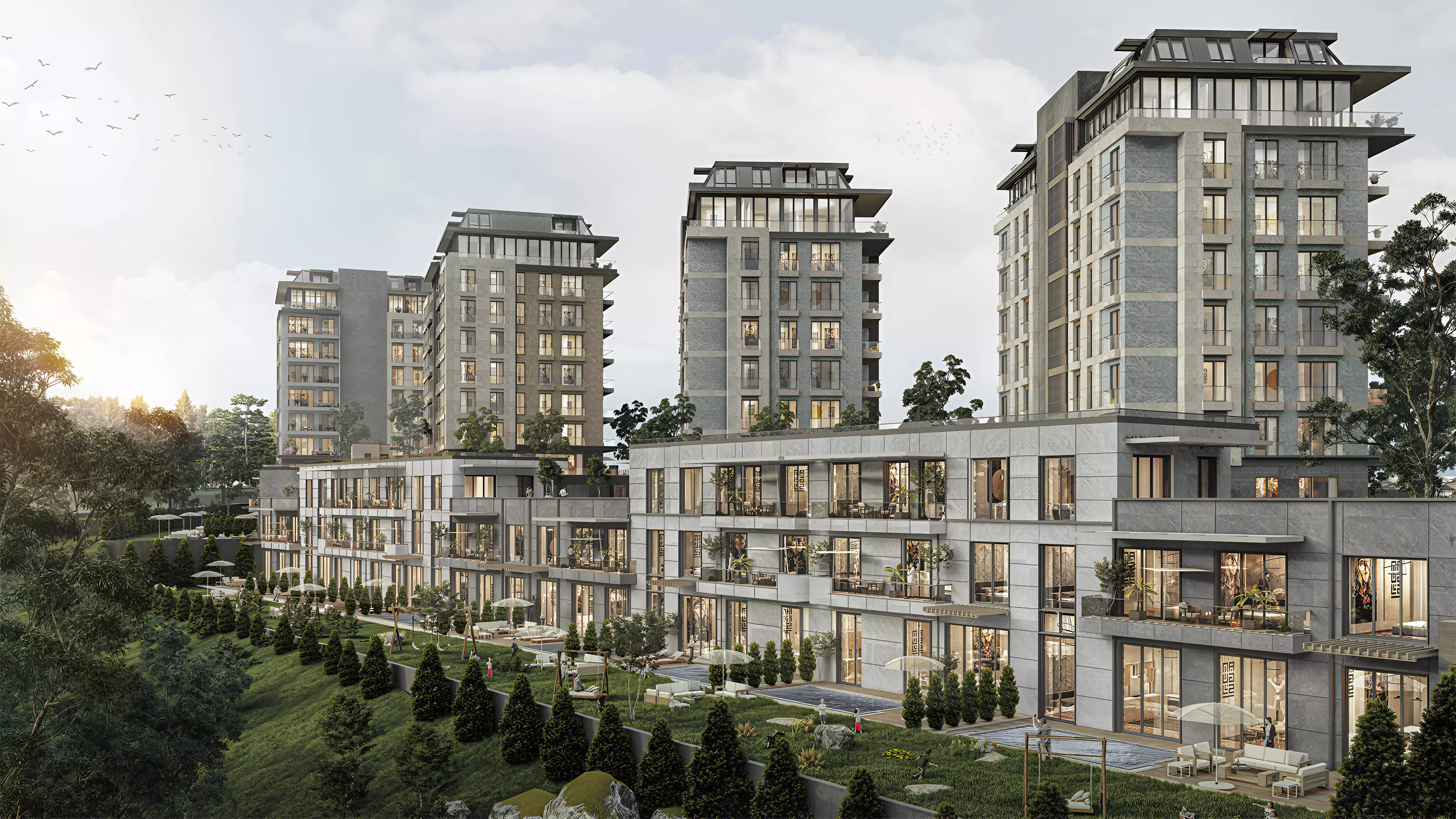 Kempinski Residences – main view