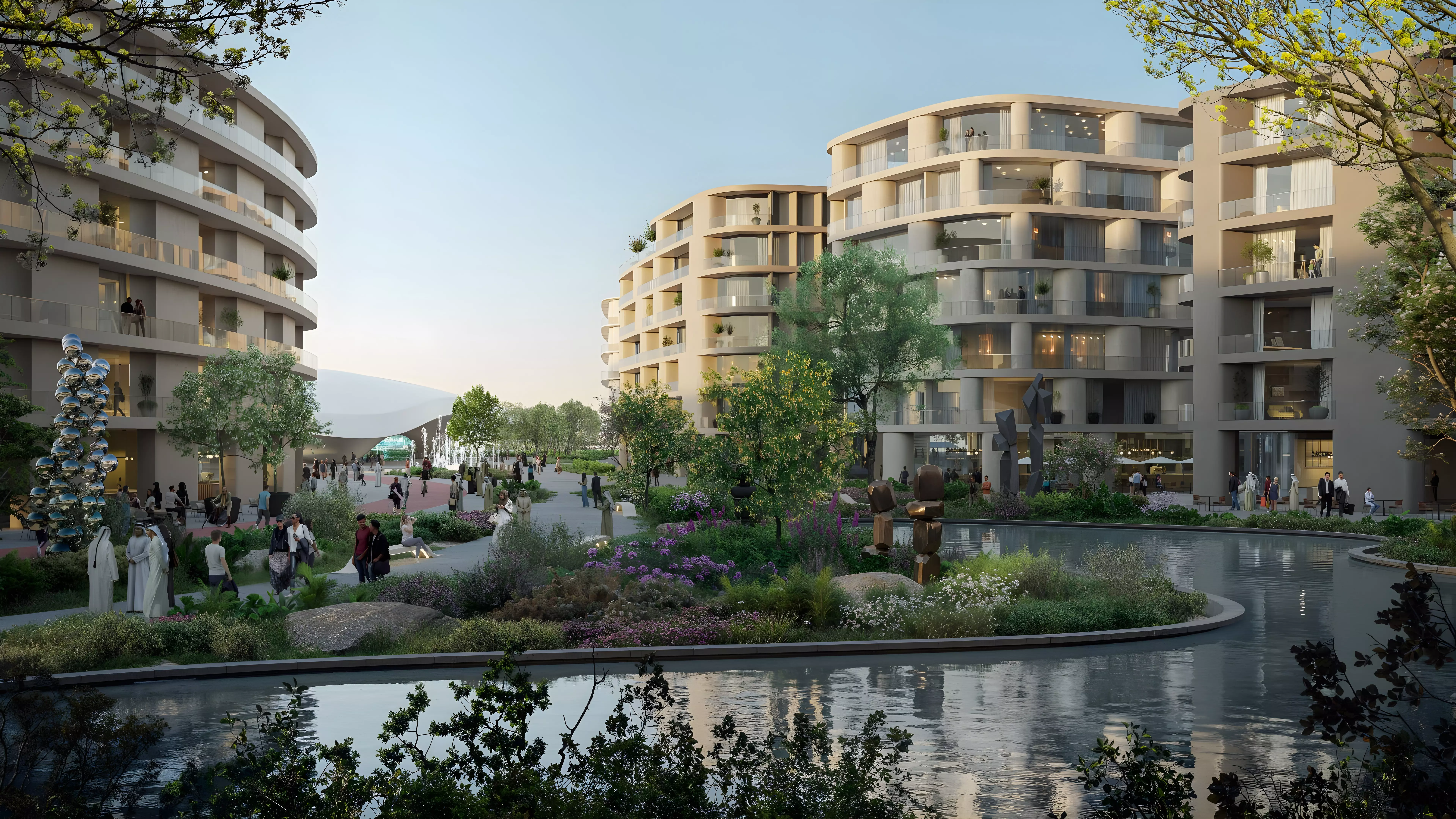 Khalid Bin Sultan City – main view