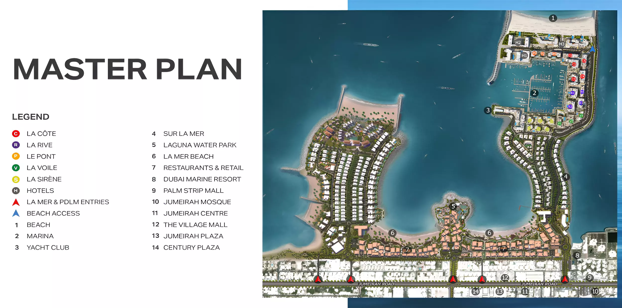 La Sirene Phase 2 By Meraas – master plan