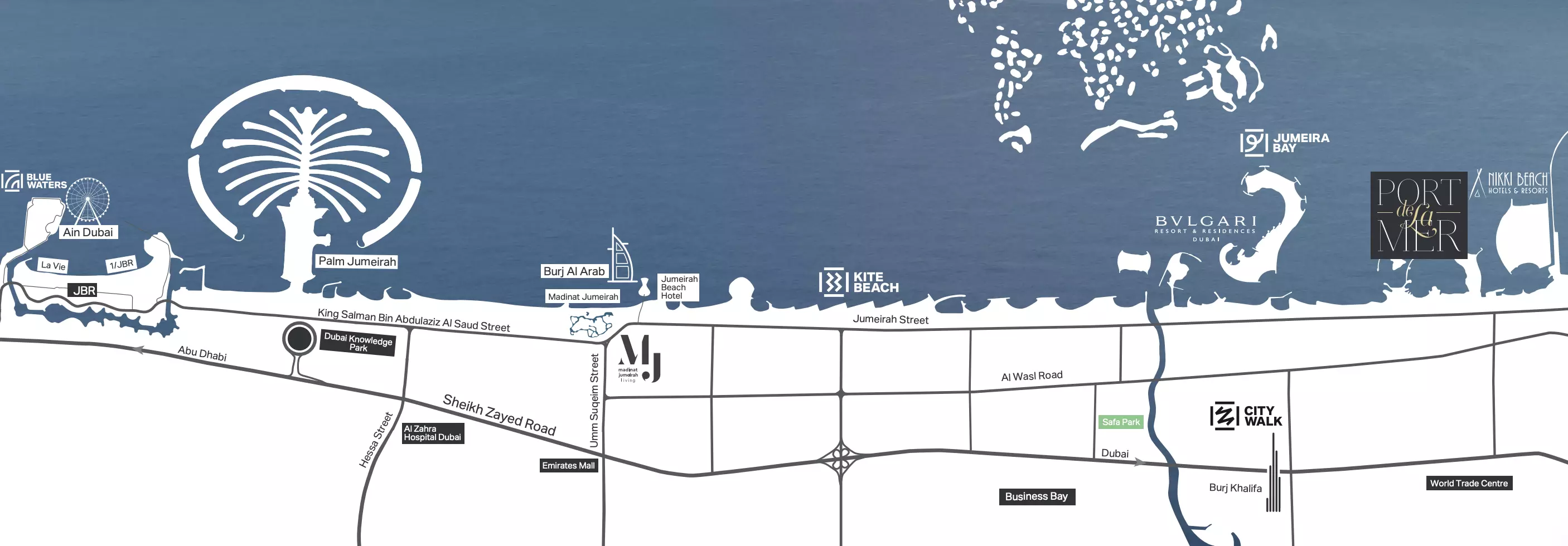 La Sirene Phase1 By Meraas – master plan