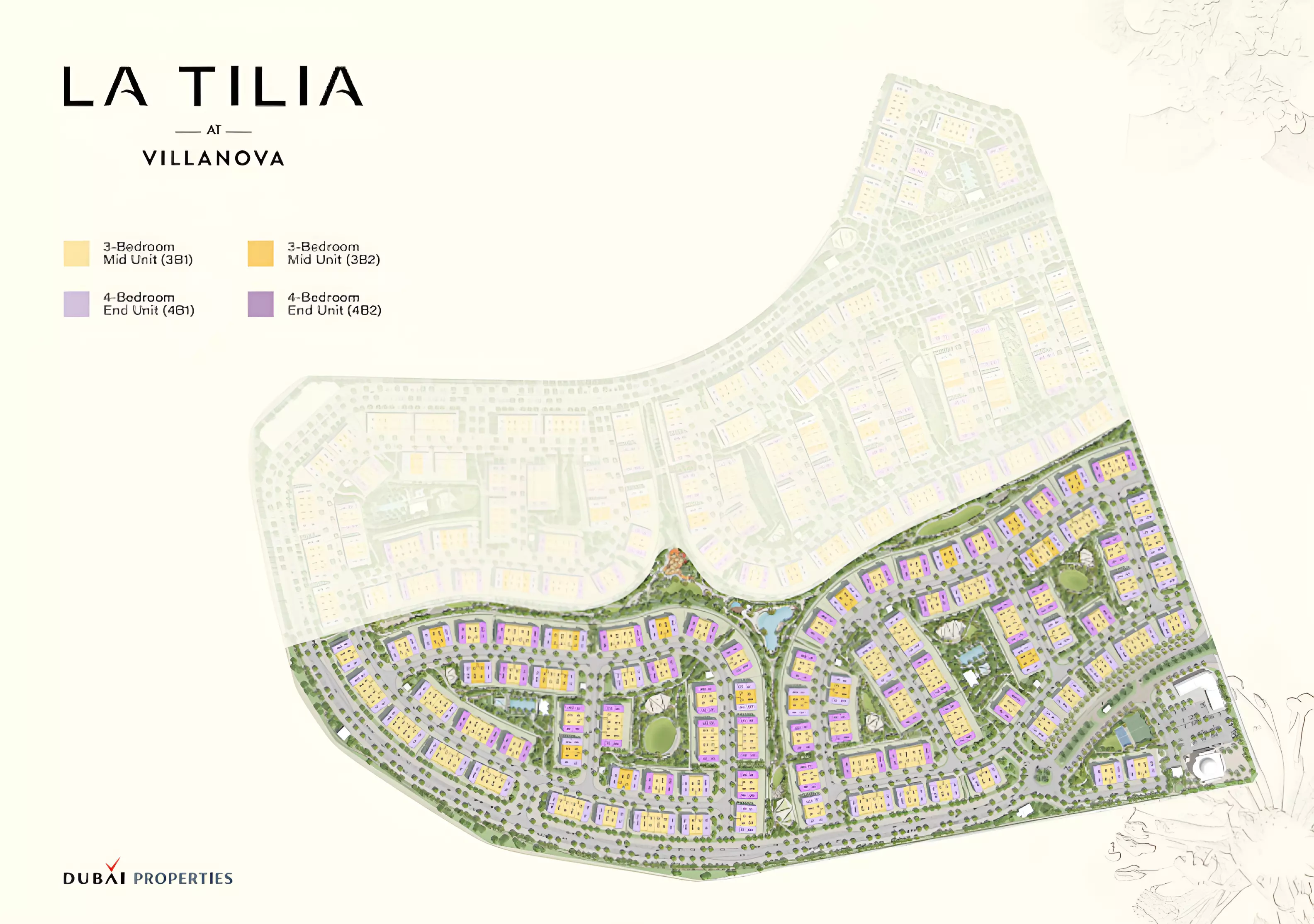 La Tilia – master plan