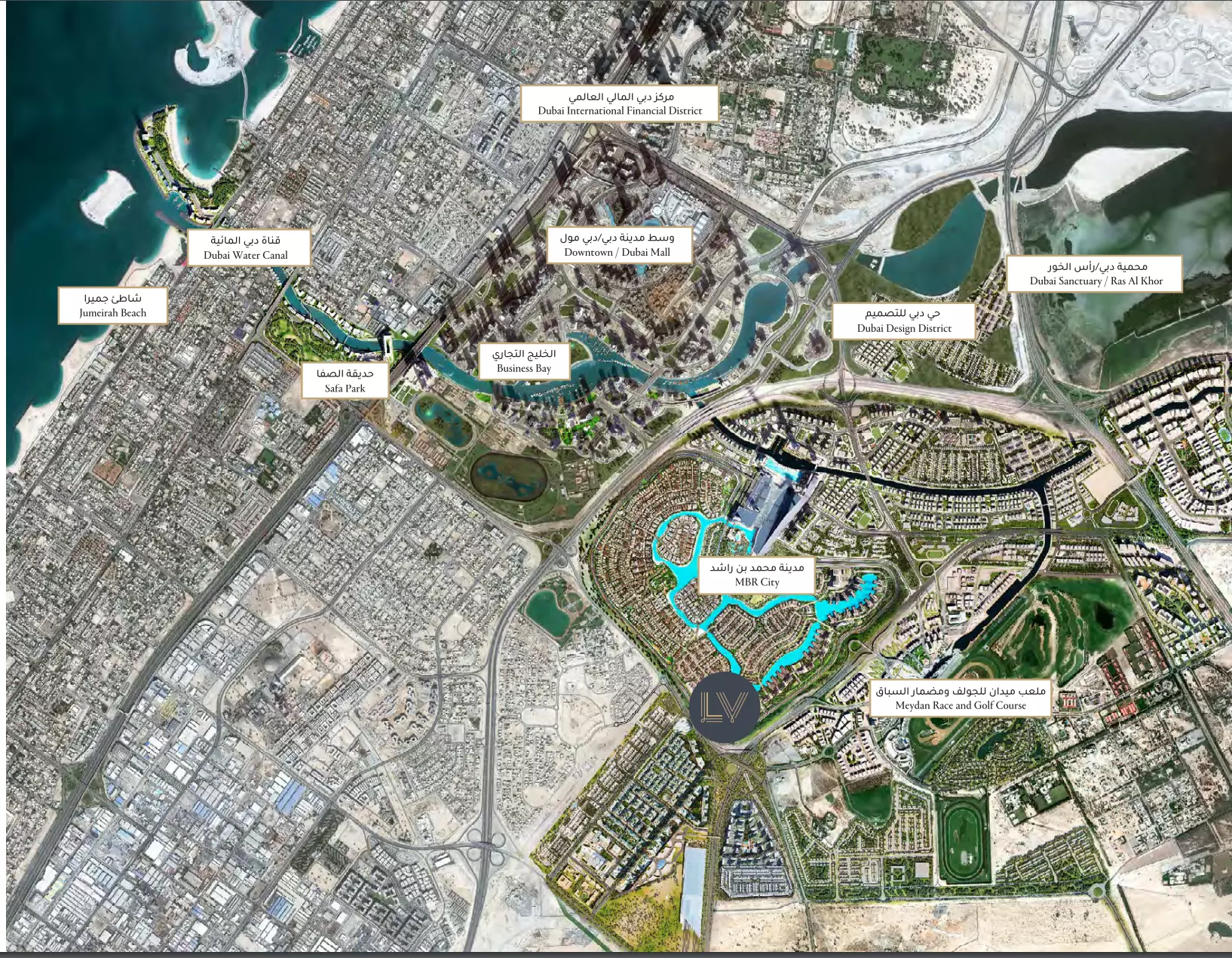 Lagoon Views By District One – master plan
