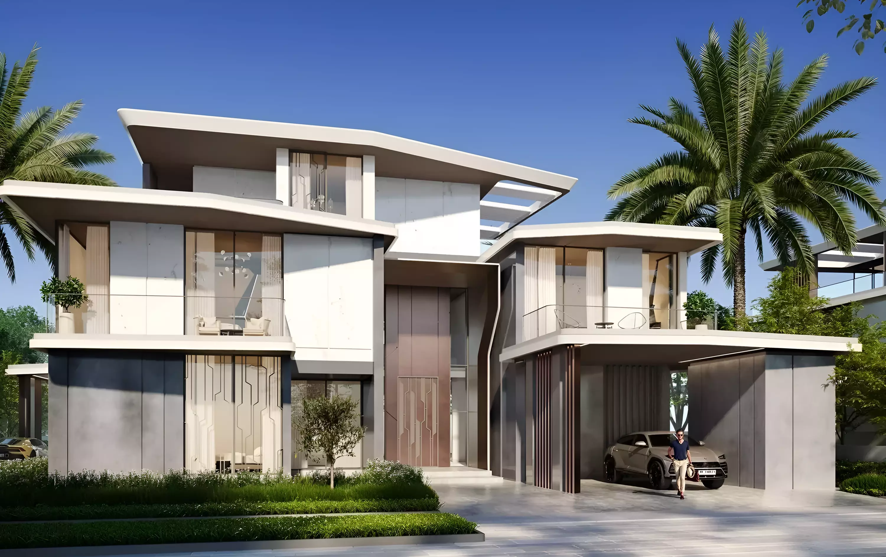 Lamborghini Mansions – main view