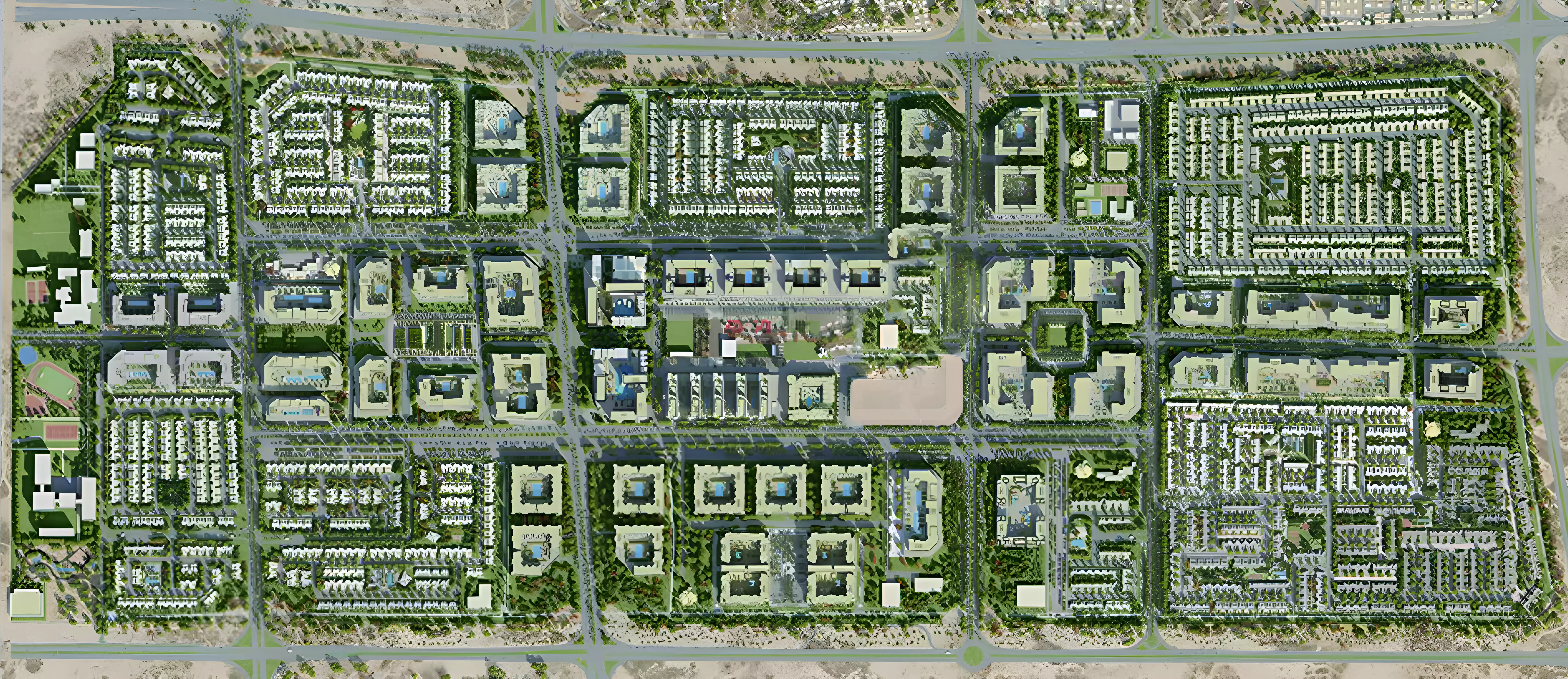 Lana on the Park – master plan