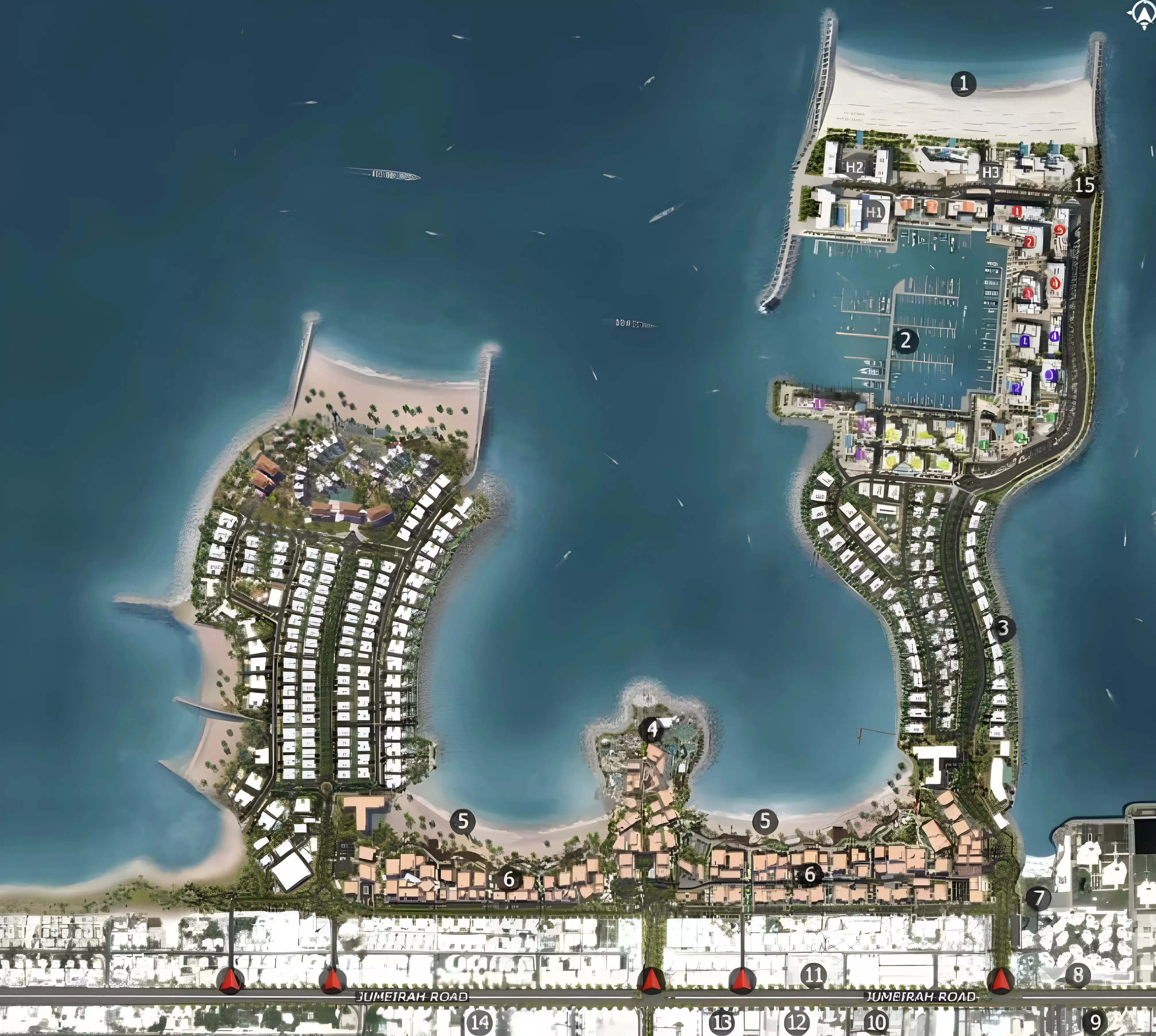 Le Ciel – master plan