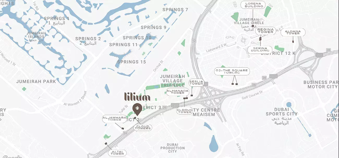 Lilium Tower – master plan