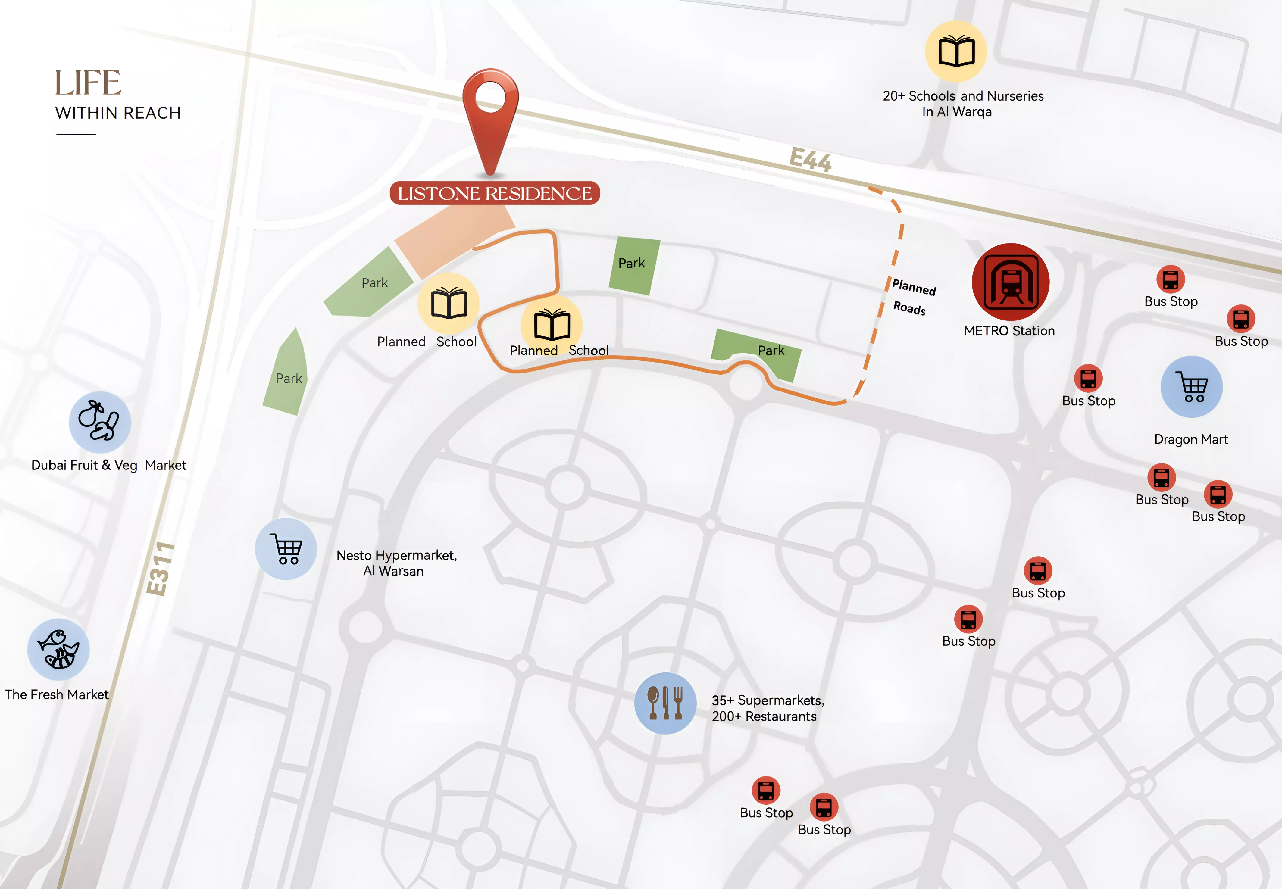 Listone Residence – master plan