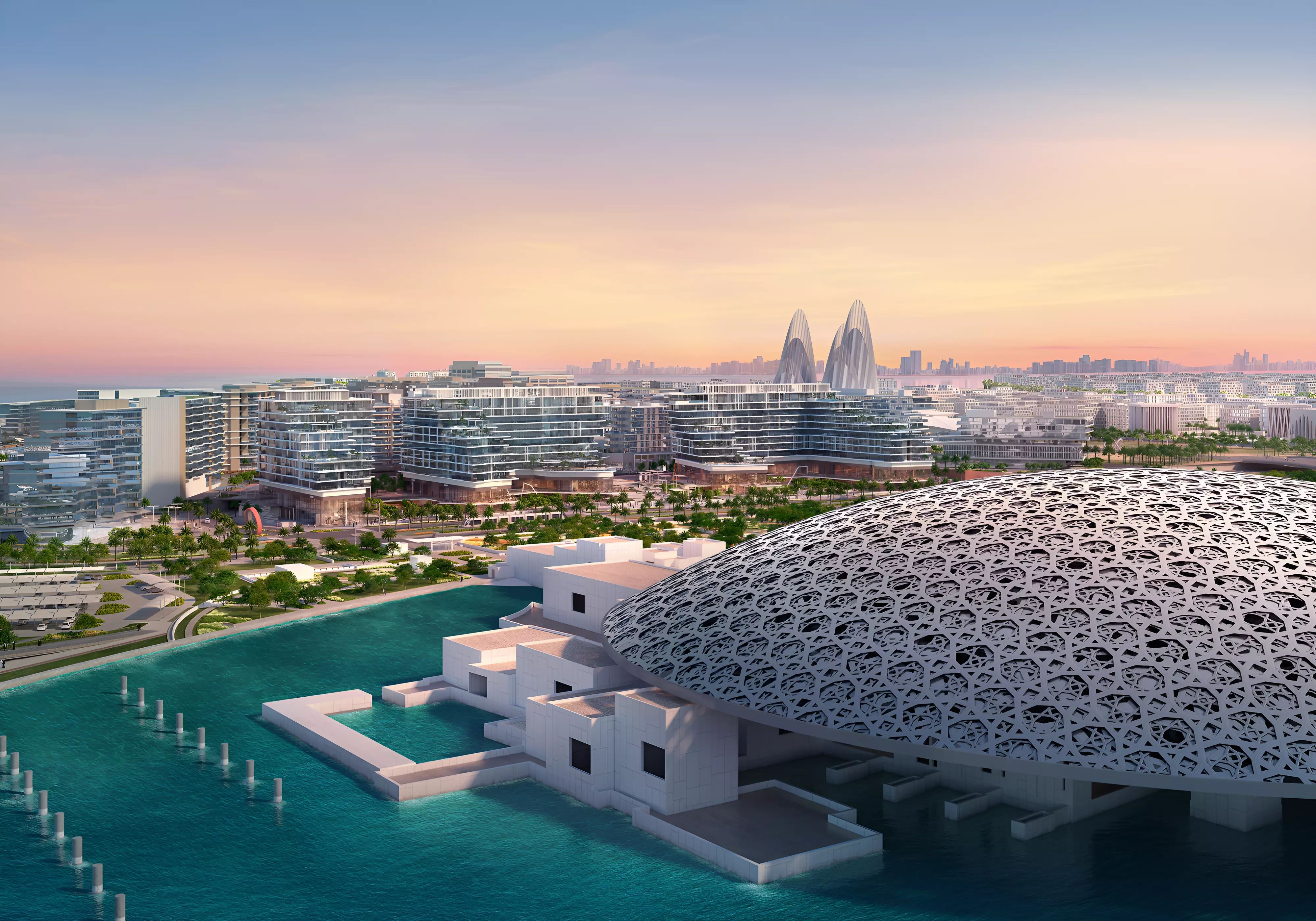 Louvre Abu Dhabi Residences – main view