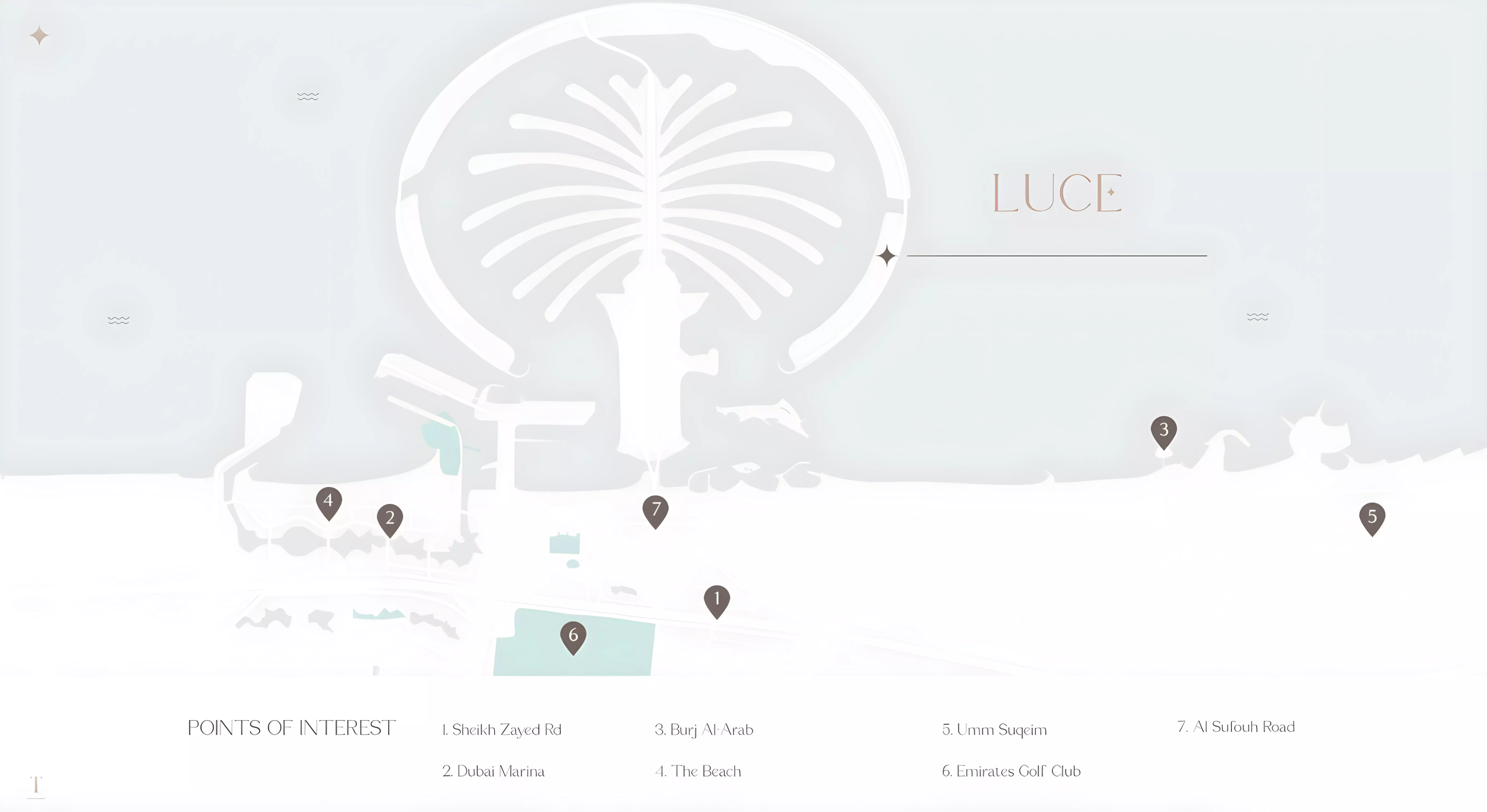 Luce Palm Jumeirah – master plan