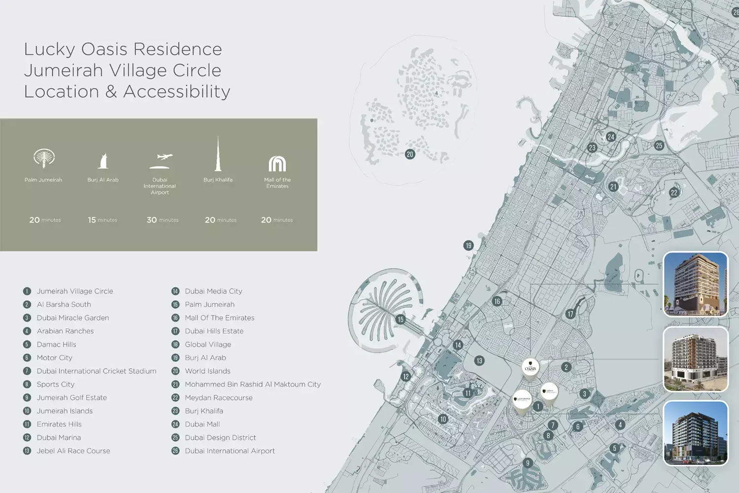 Lucky Oasis Residence – master plan