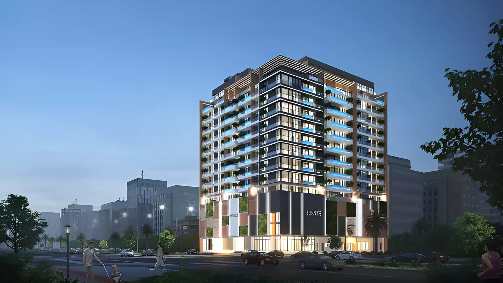 Lucky Royale Residence — UAE Real Estate Project