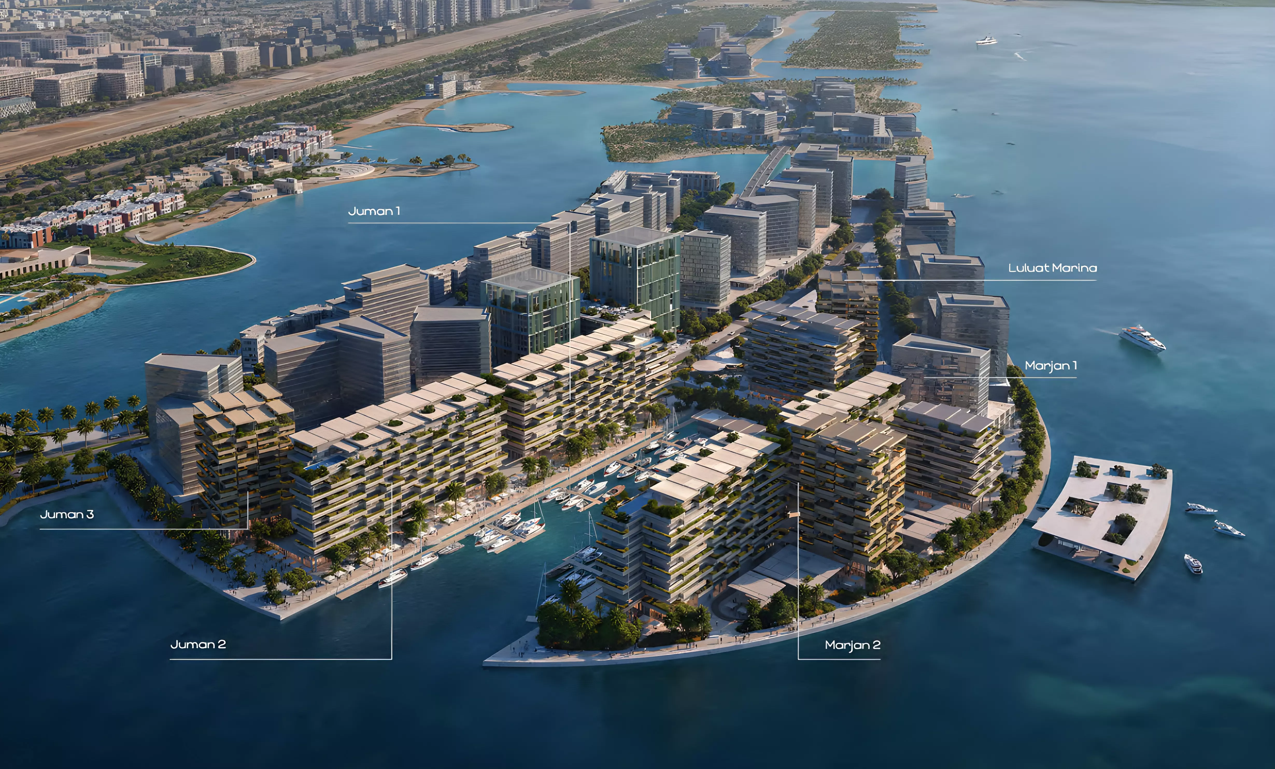 Luluat Marina Residences – master plan