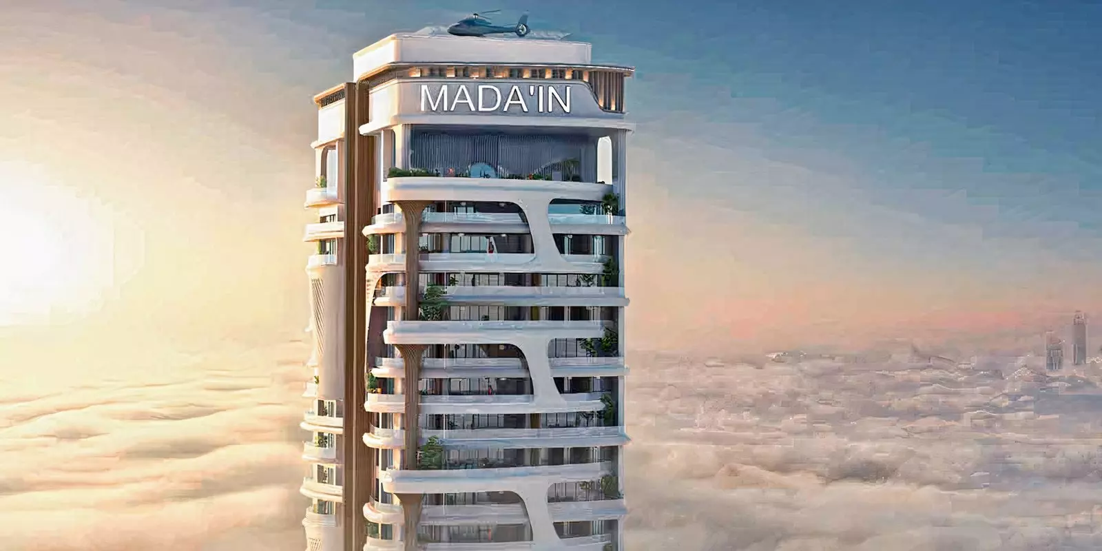 Mada’in Tower – main view