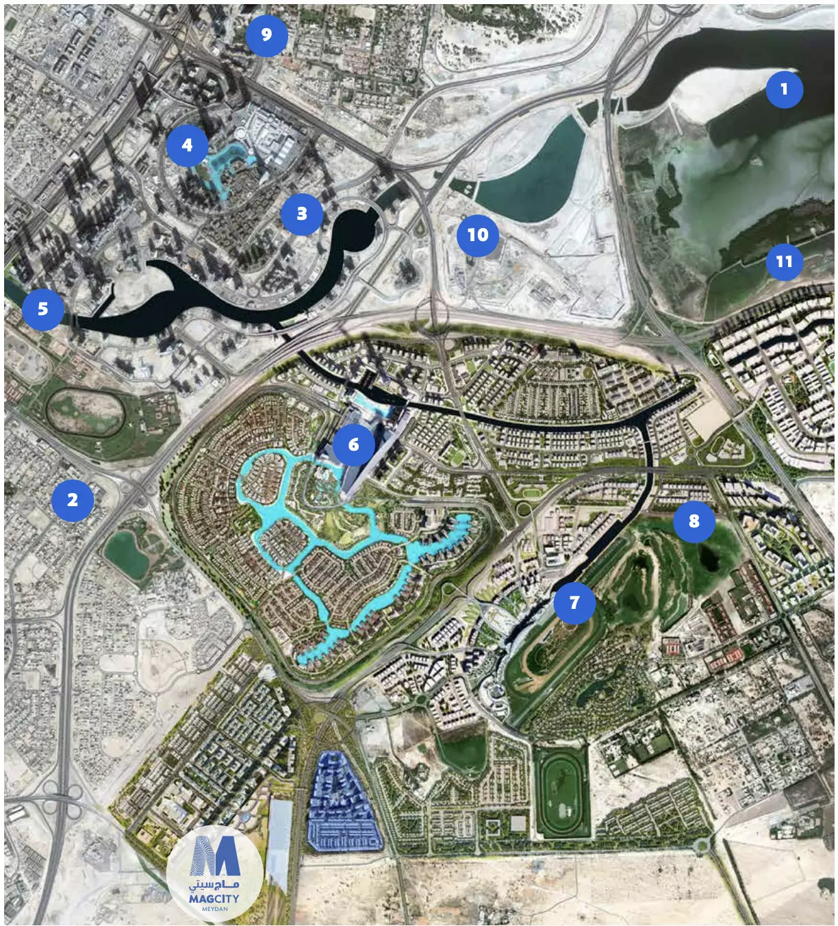 MAG City Meydan – master plan