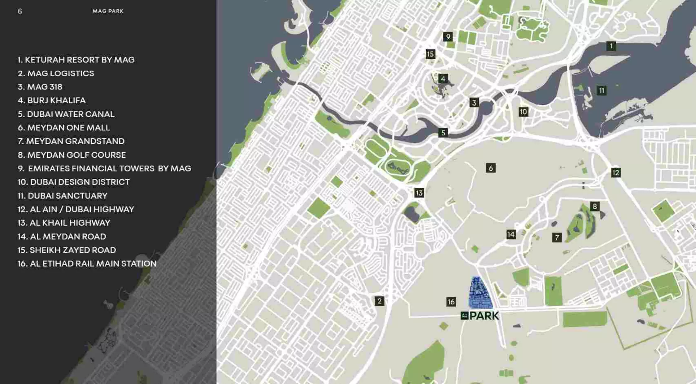 Mag City Parks – master plan