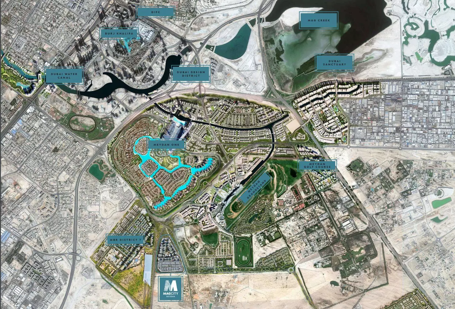 MAG City Townhouses – master plan