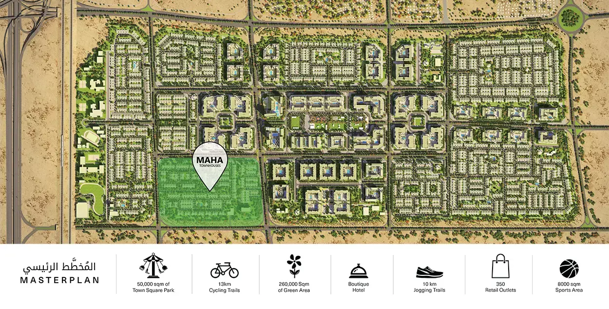 Maha Townhouses – master plan
