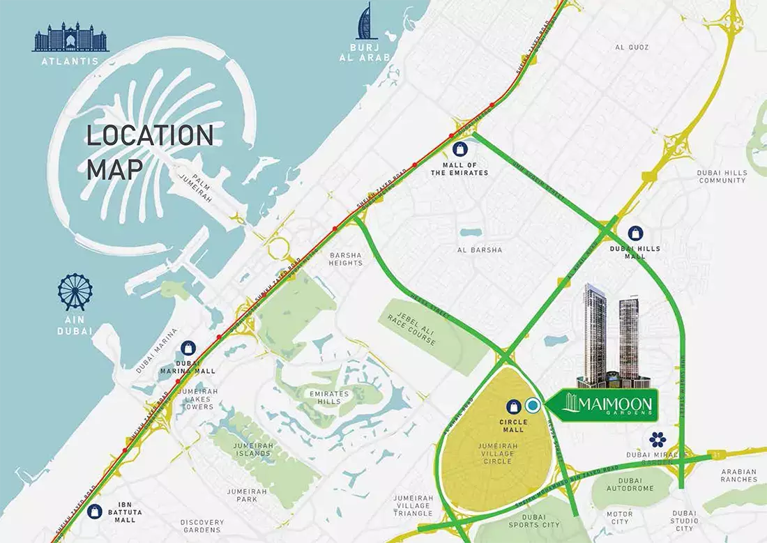 Maimoon Gardens – master plan