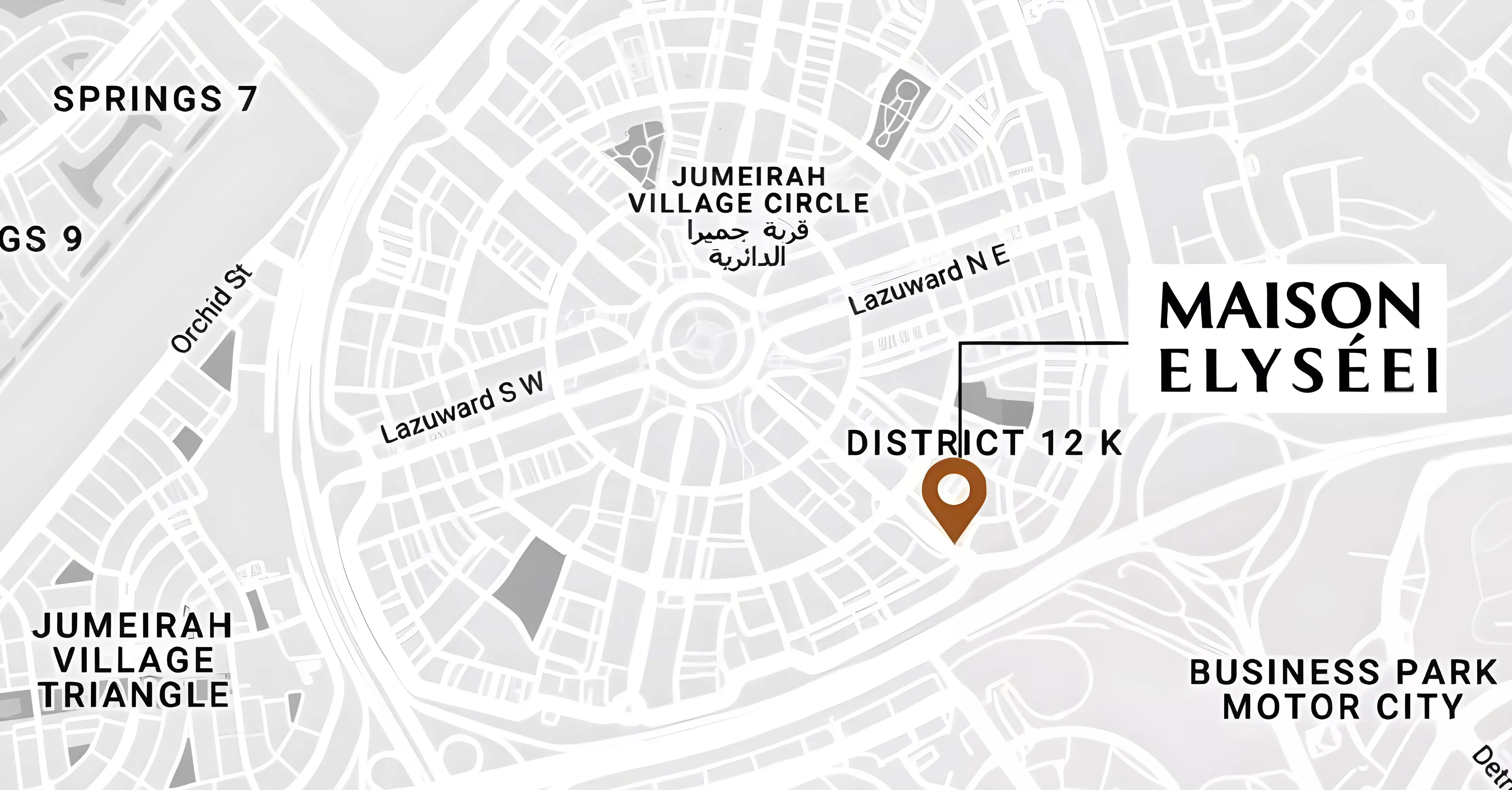 Maison Elysee By Pantheon Development – master plan