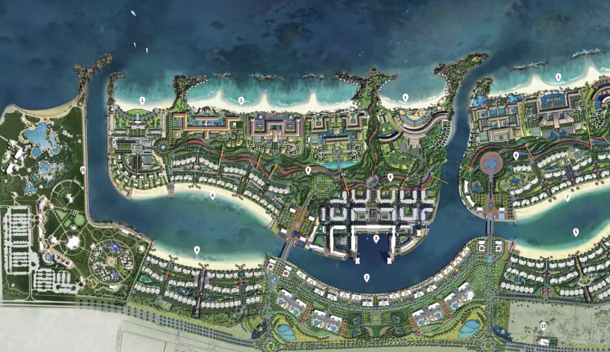 Malibu Villas – master plan