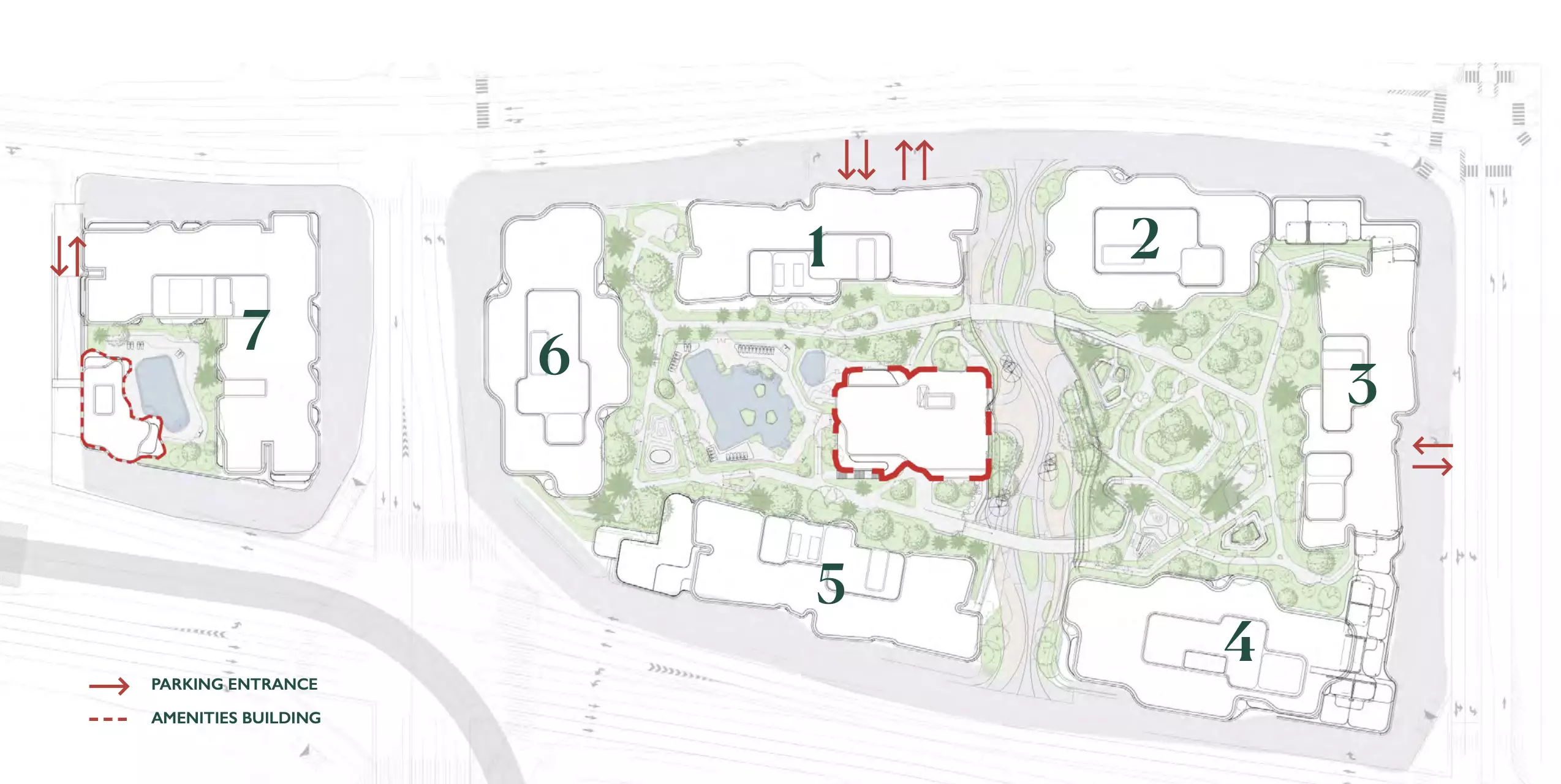 Mamsha Gardens B – master plan