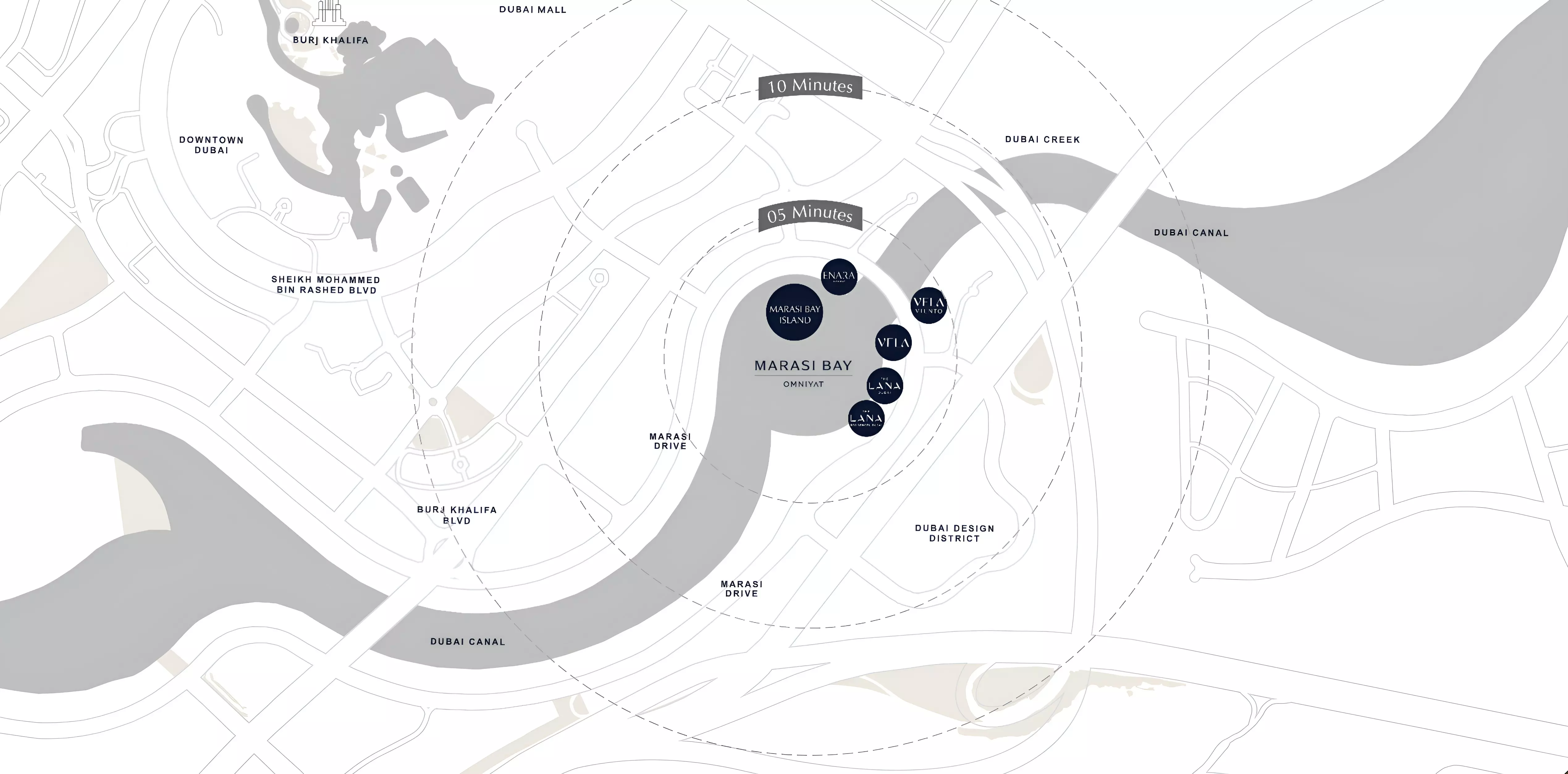 Marasi Bay Island – master plan