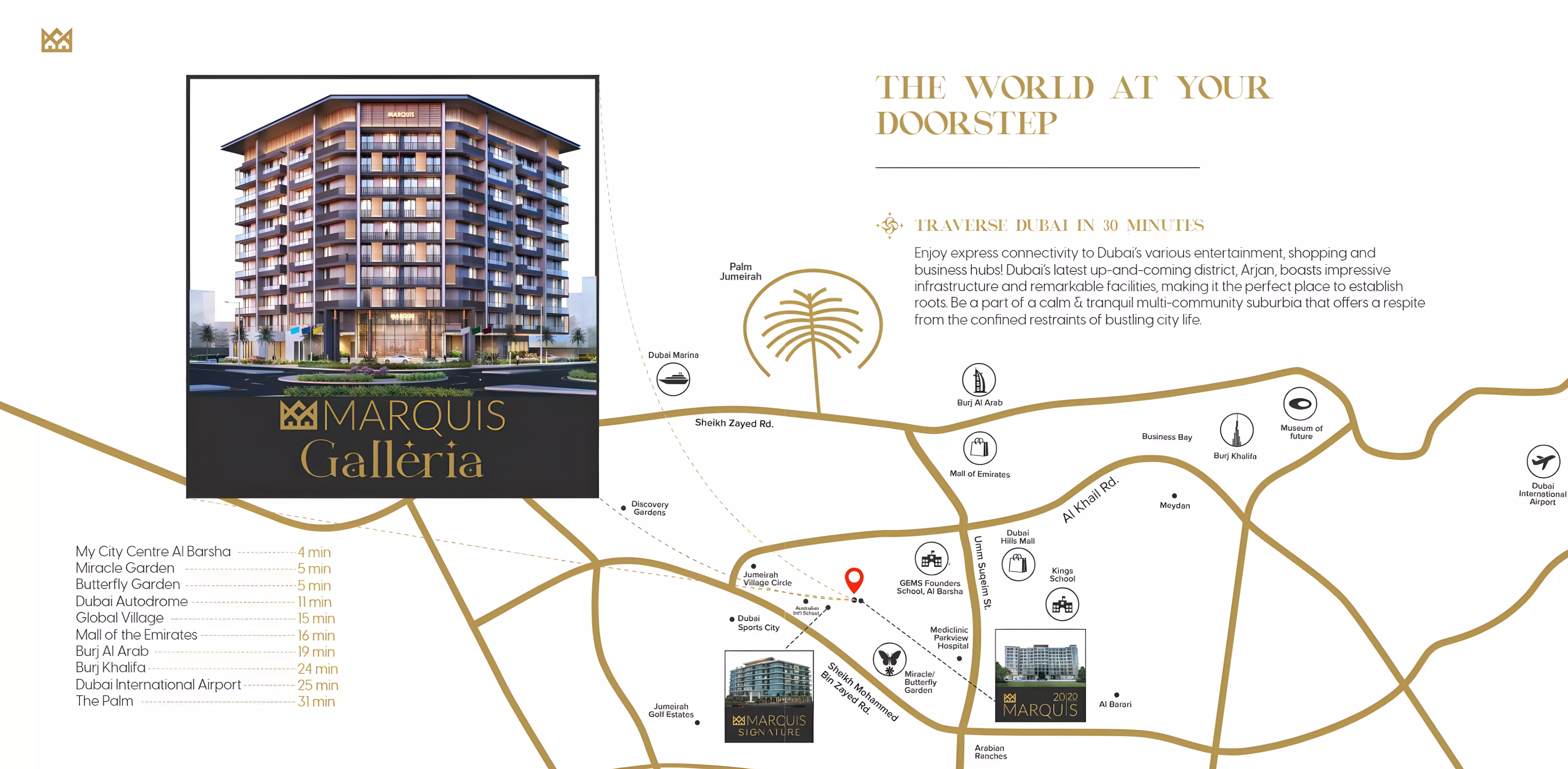 Marquis Galleria – master plan