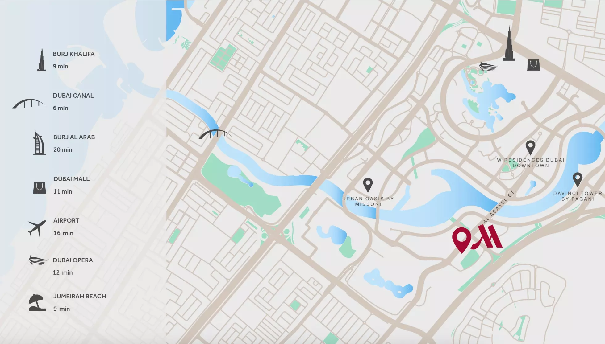 Marriott Residences By Octa – master plan