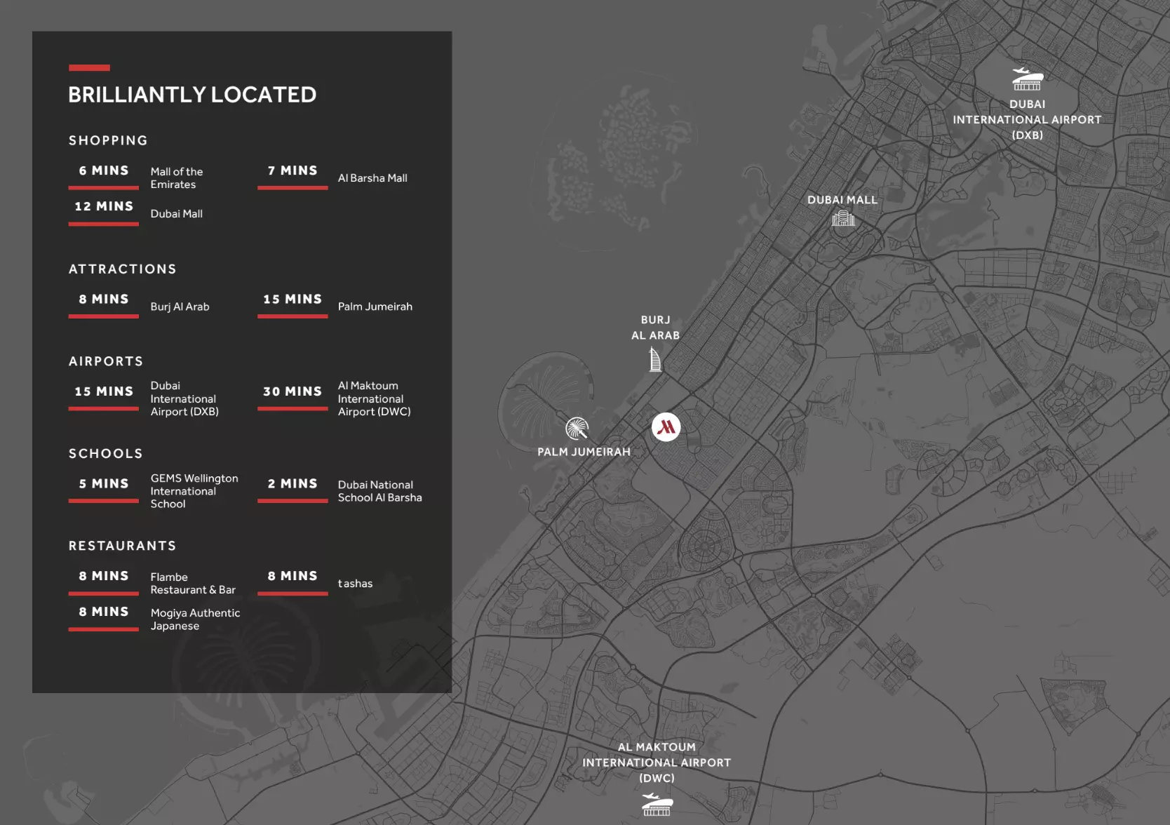 Marriott Residences Sheikh Zayed Road – master plan