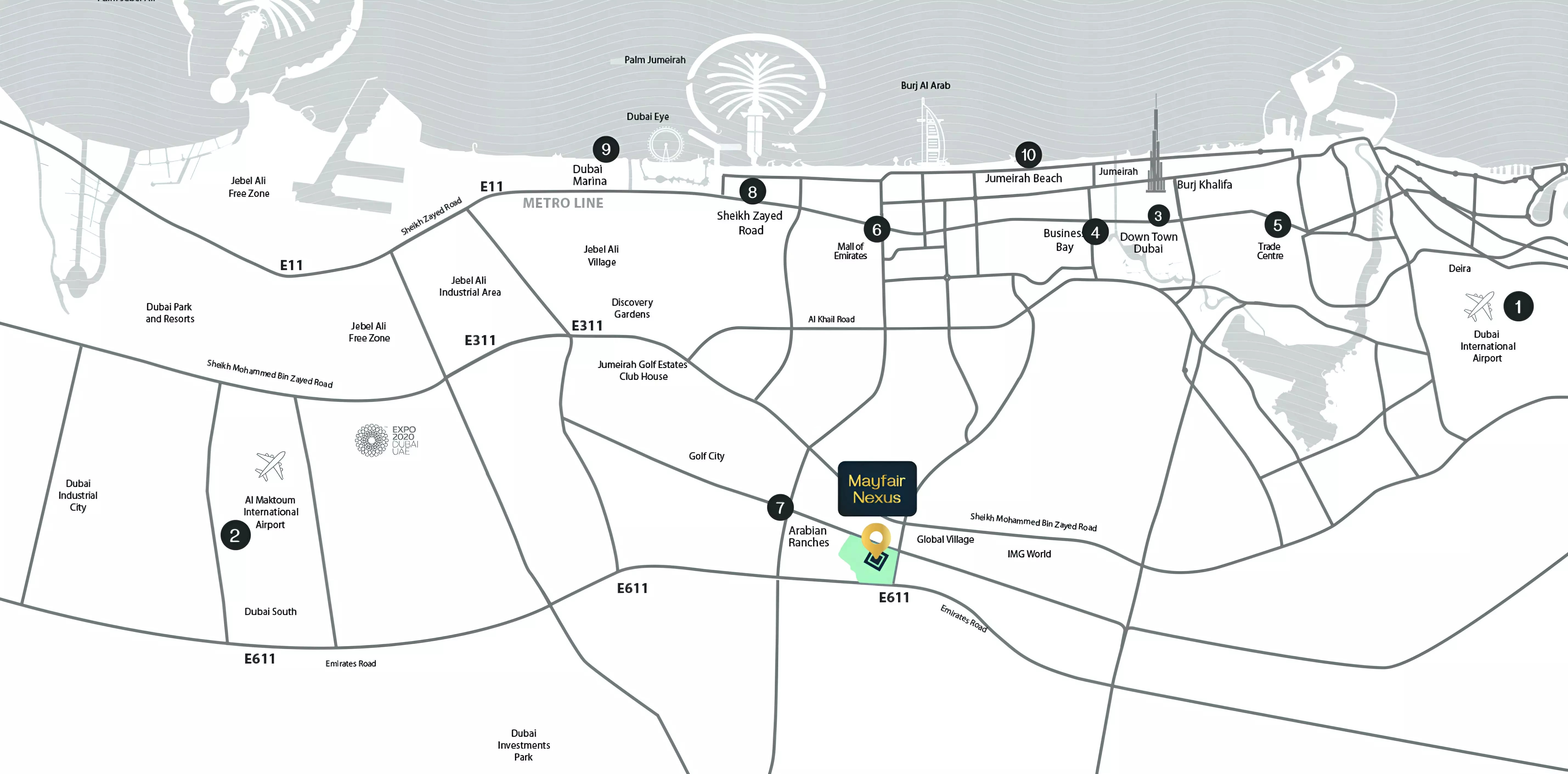 Mayfair Nexus – master plan