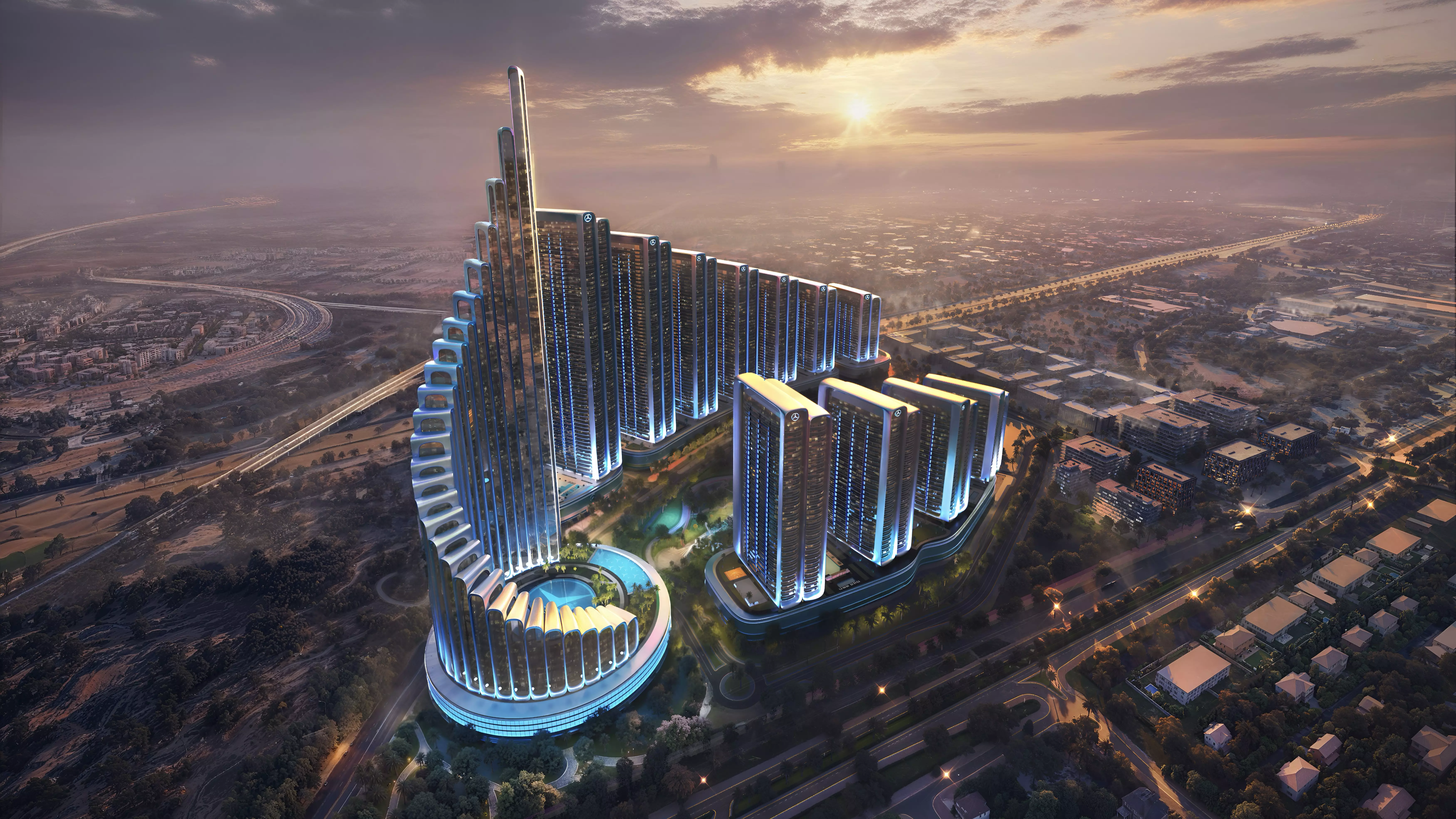 Mercedes Benz Places by Binghatti — UAE Real Estate Project
