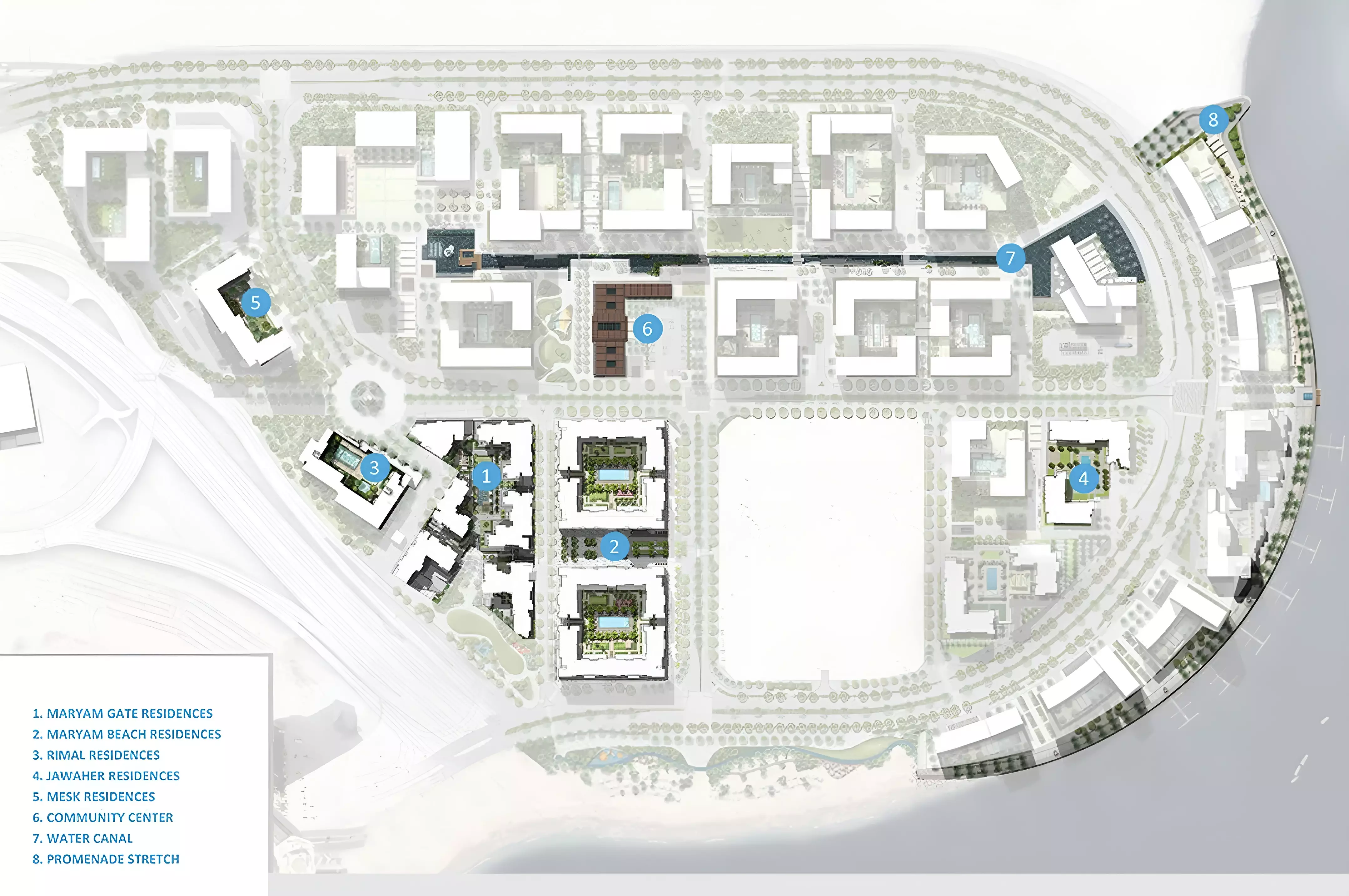 Mesk Residences – master plan