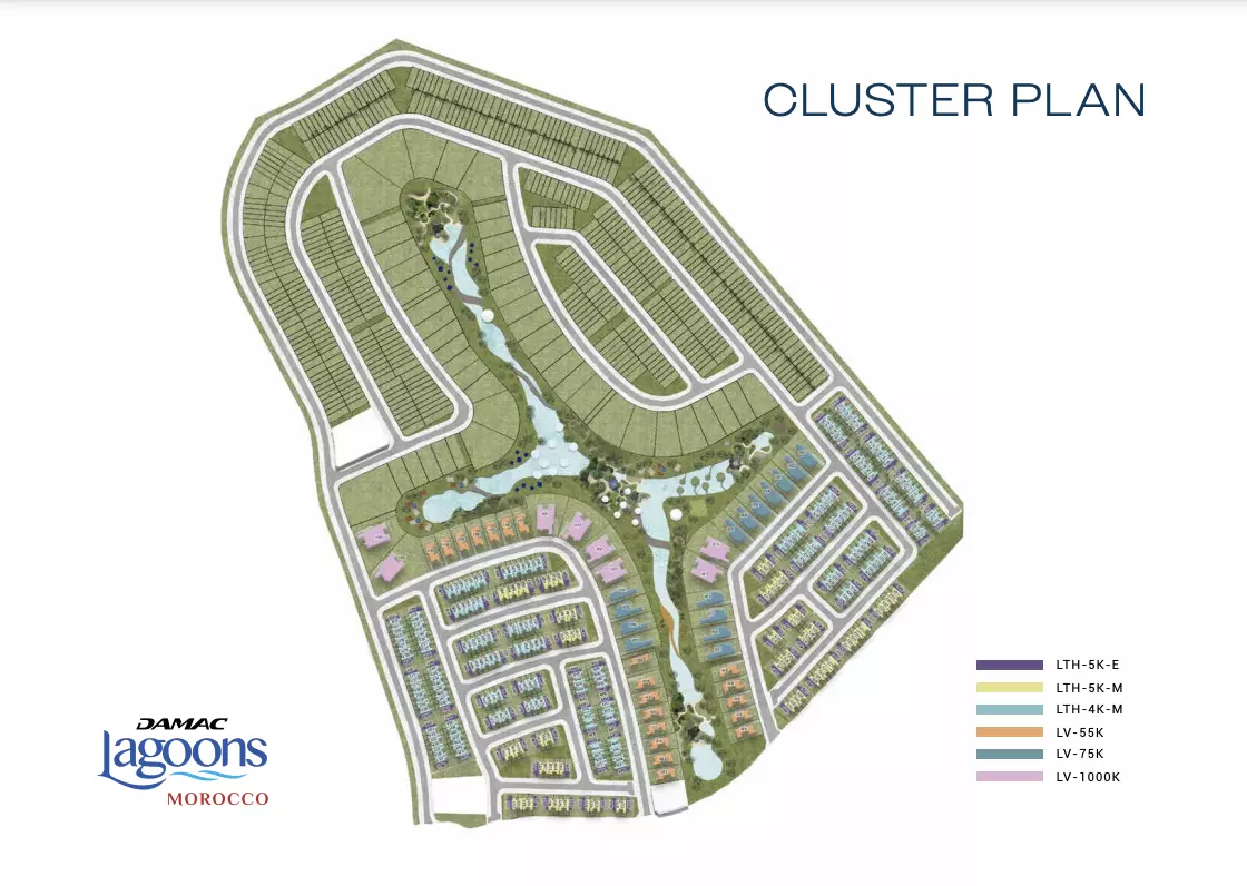 Morocco By Damac – master plan