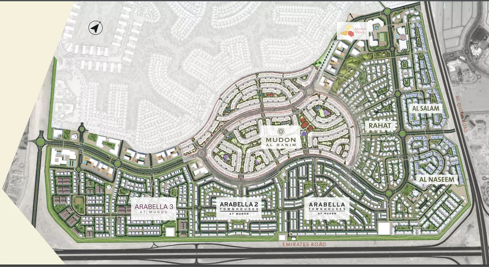 Mudon Al Ranim Phase 2 By Dubai Properties – master plan