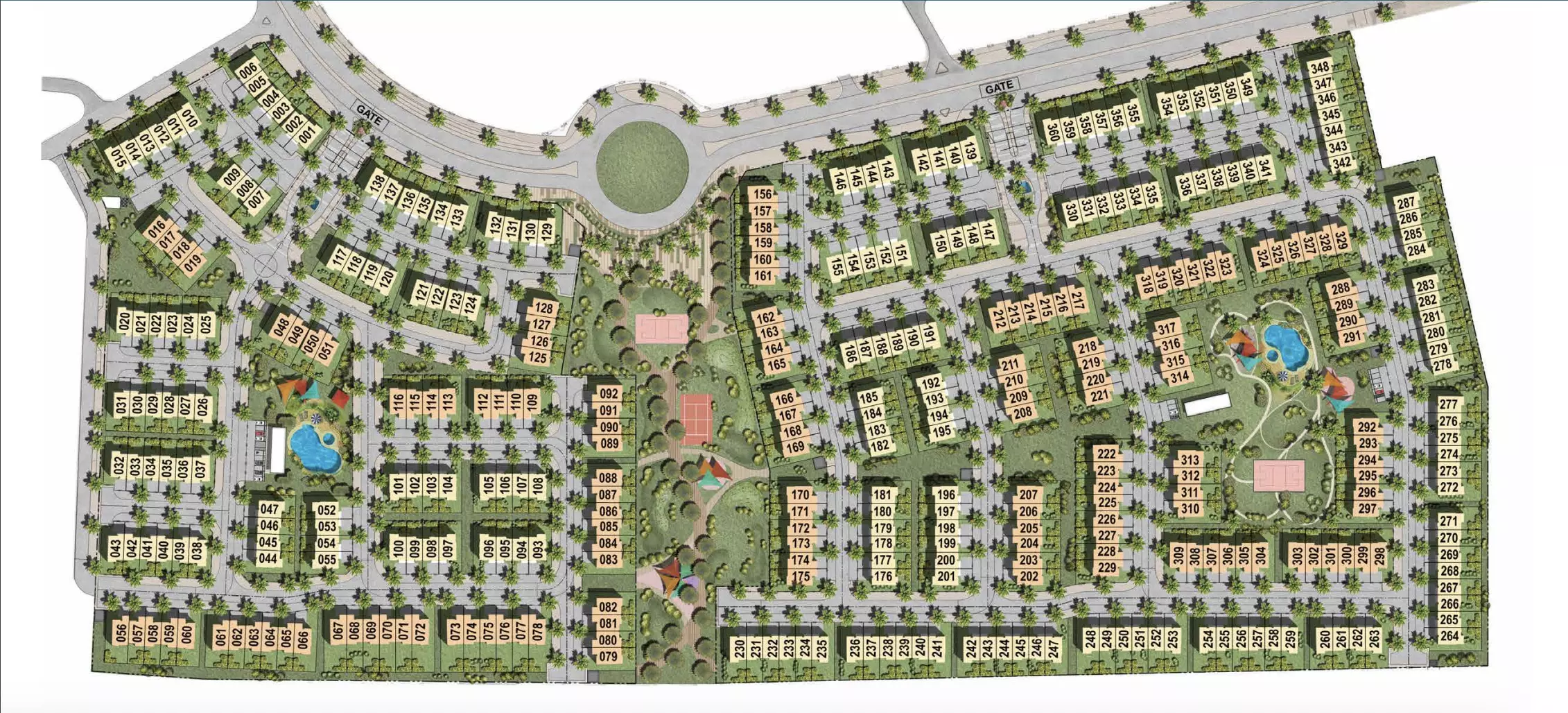 Murooj Al Furjan West – master plan