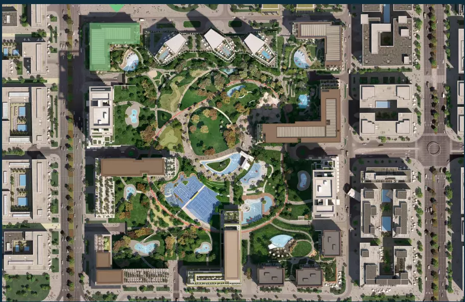 Myrtle City Walk – master plan