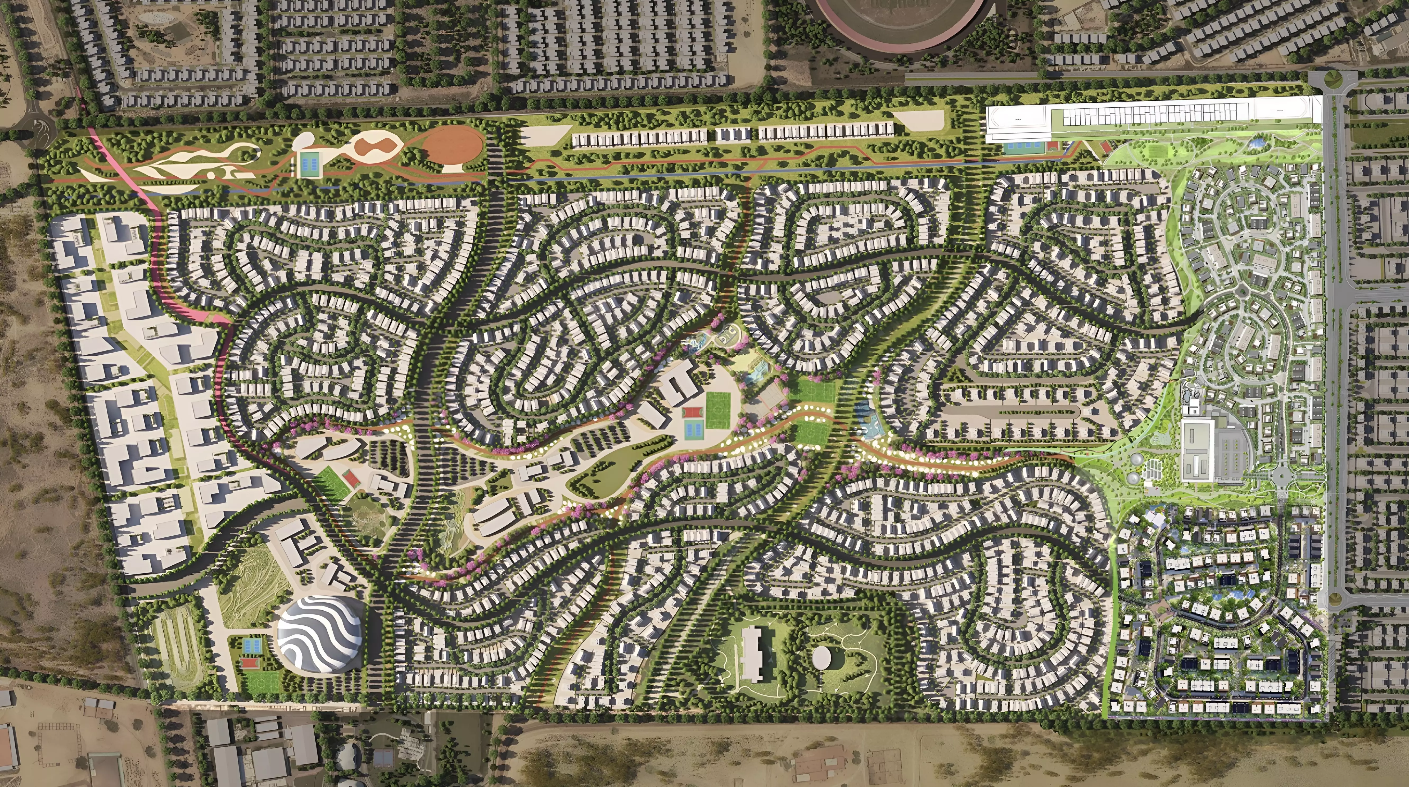 Nad Al Sheba Gardens By Meraas – master plan