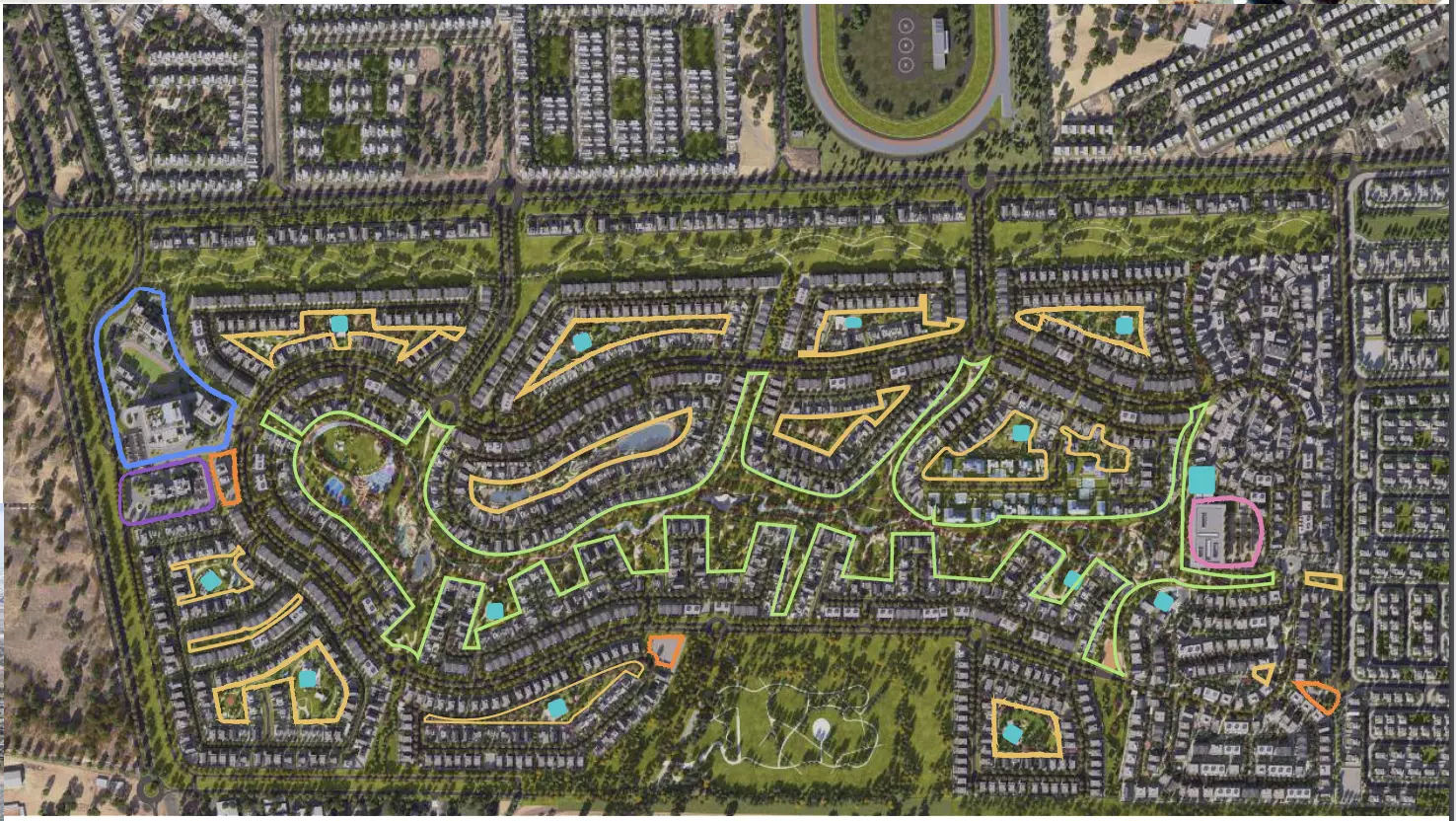 Nad Al Sheba Gardens Phase 4 By Meraas – master plan