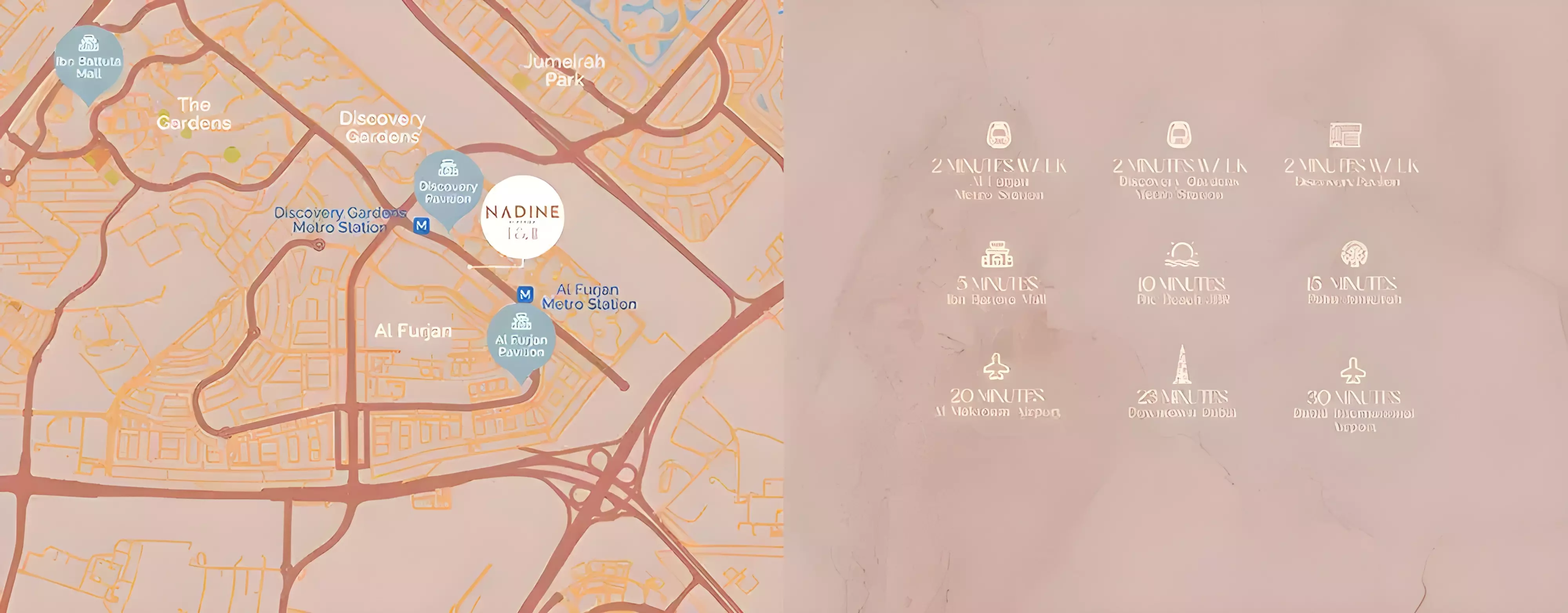 Nadine 1 By London Gate – master plan
