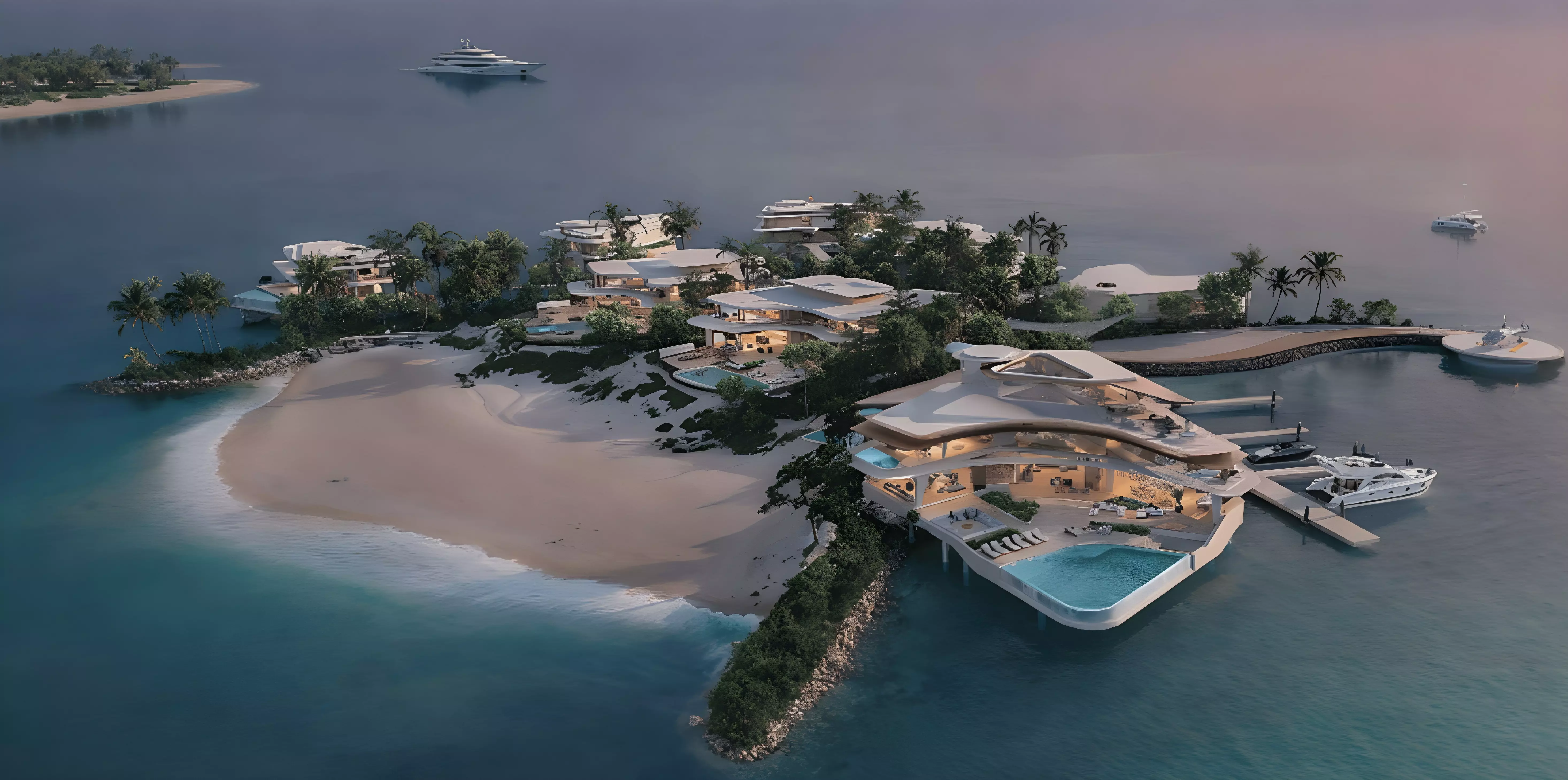 Nami Island Villas – main view