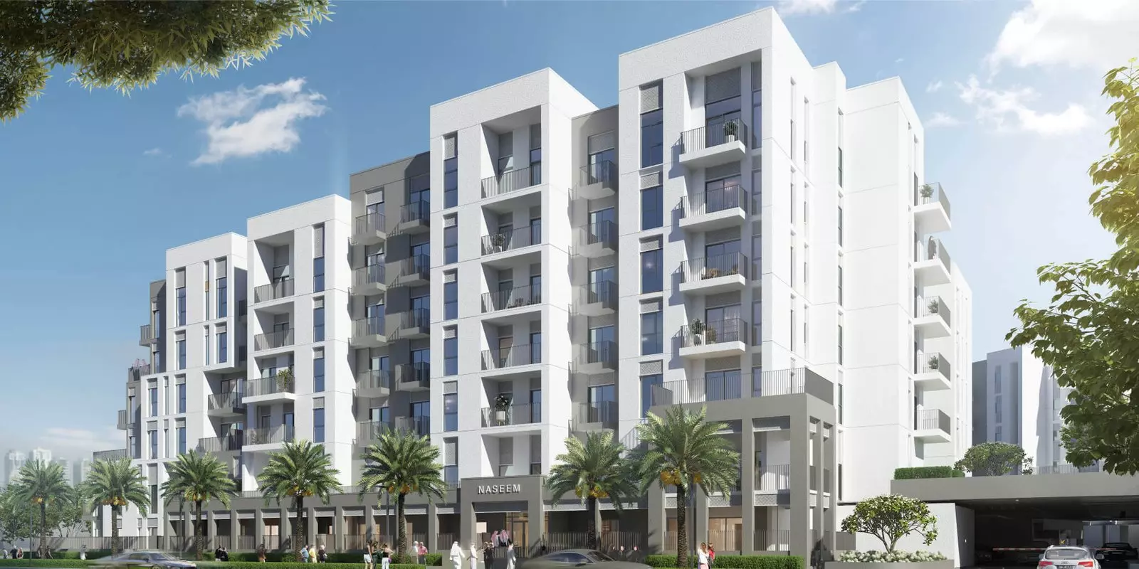 Naseem Residences – main view